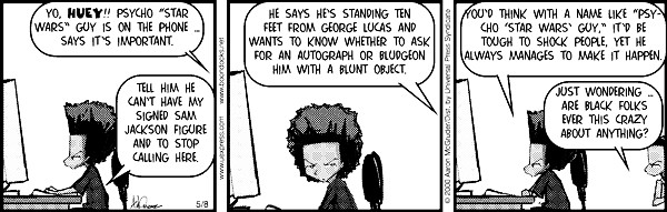 Read online The Boondocks Collection comic -  Issue # Year 2000 - 129