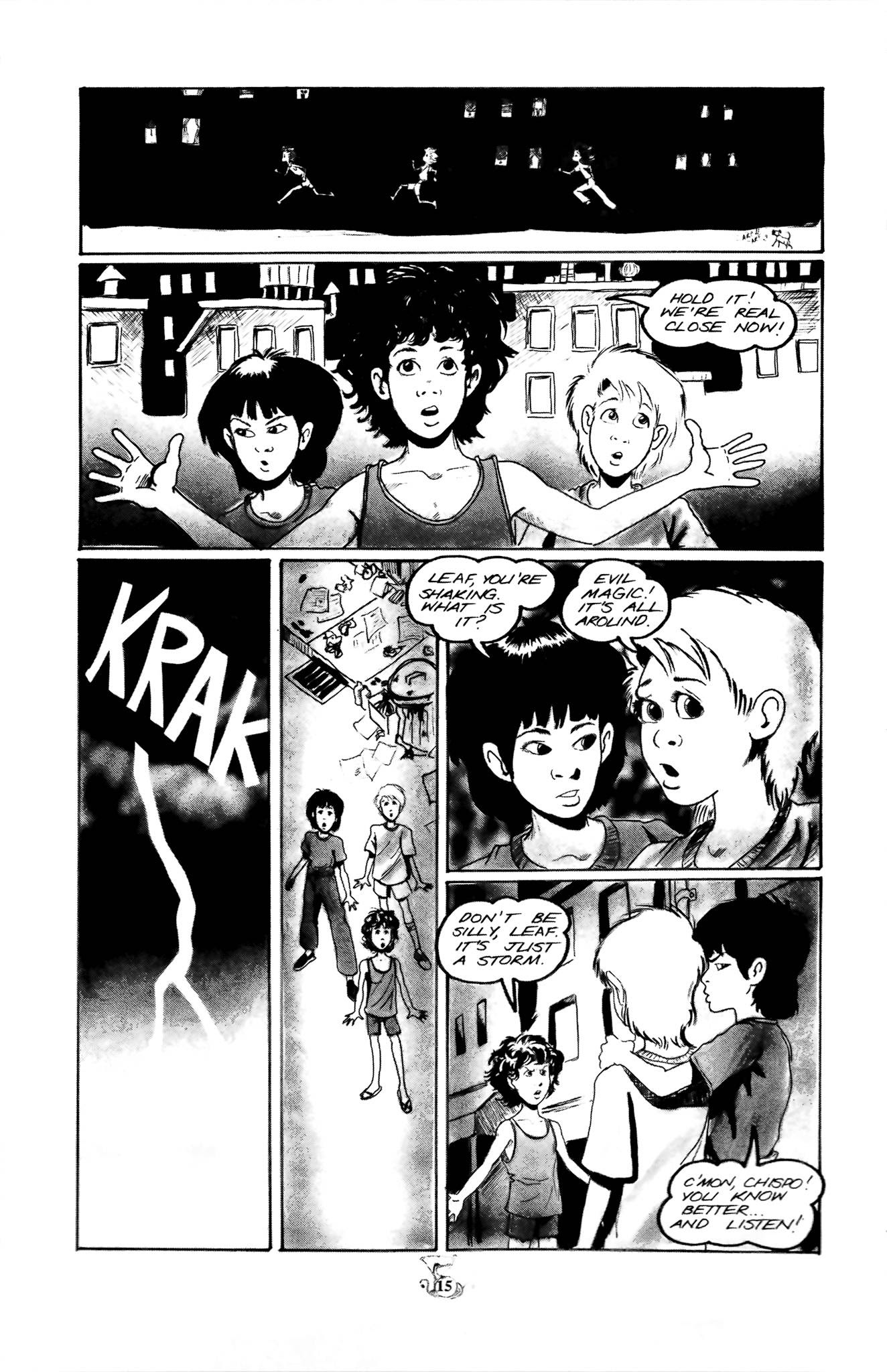 Read online Dragons in the Moon comic -  Issue #1 - 17