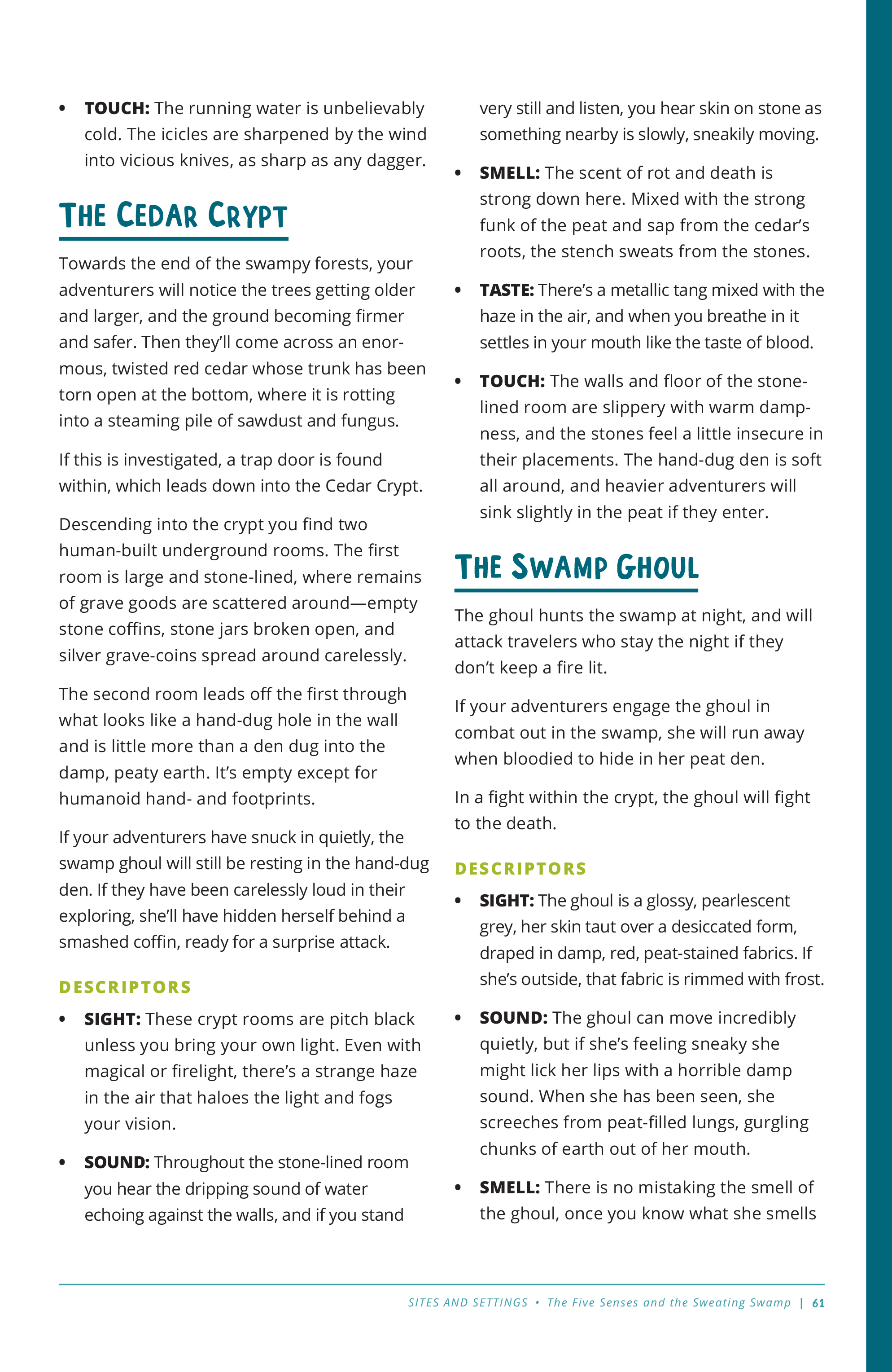 Read online Rolled & Told comic -  Issue #11 - 61