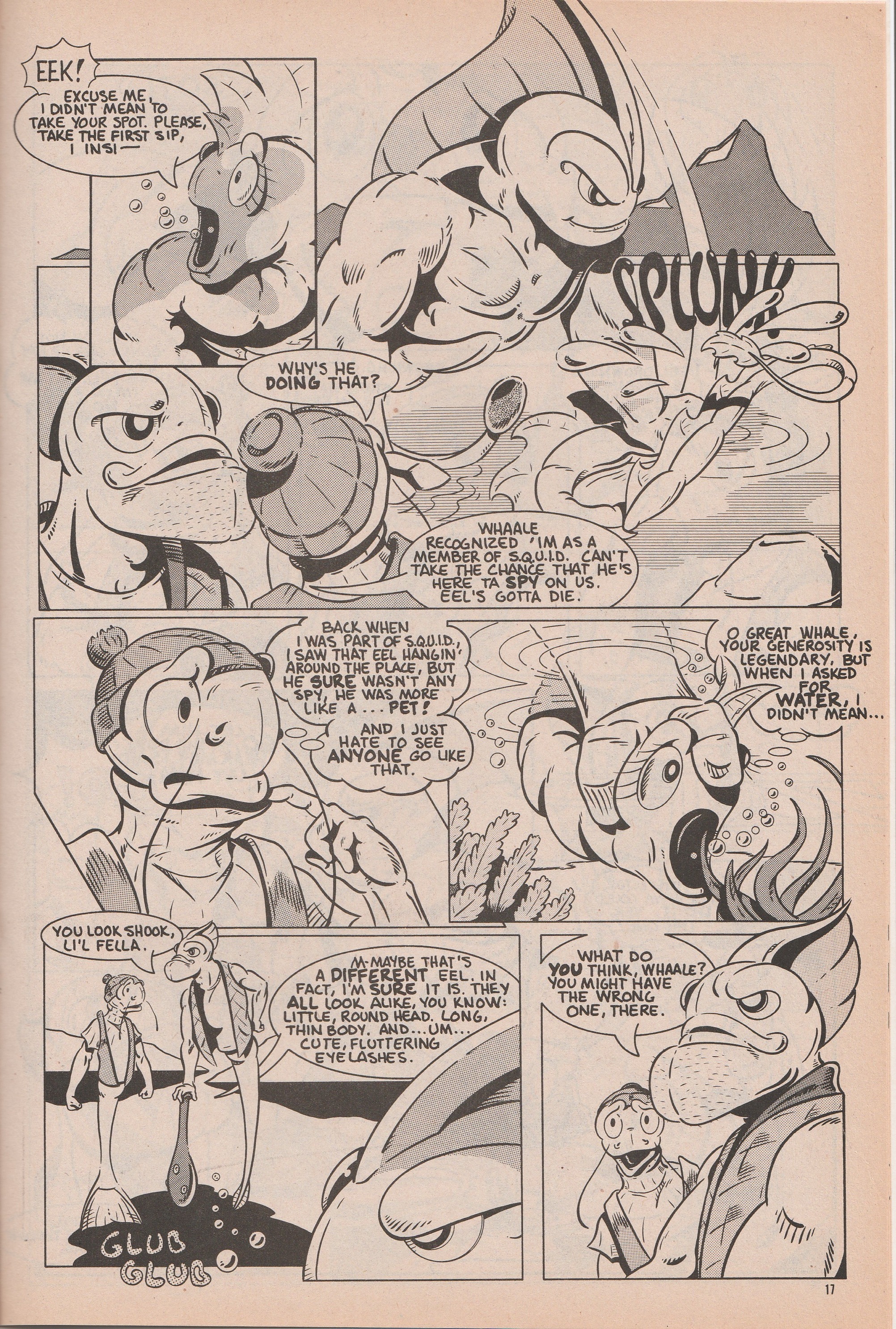 Read online The Fish Police comic -  Issue #11 - 19