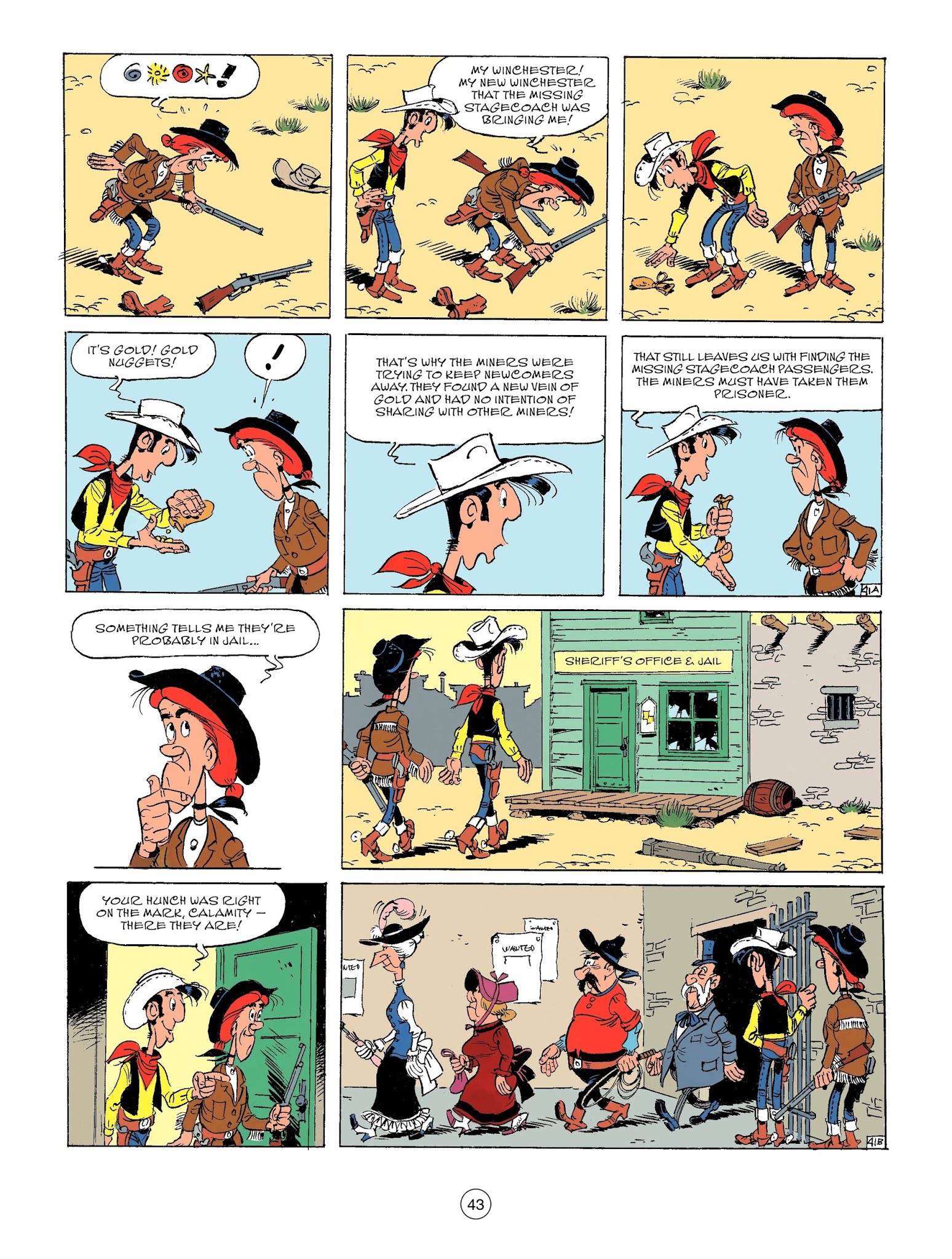 Read online A Lucky Luke Adventure comic -  Issue #65 - 45