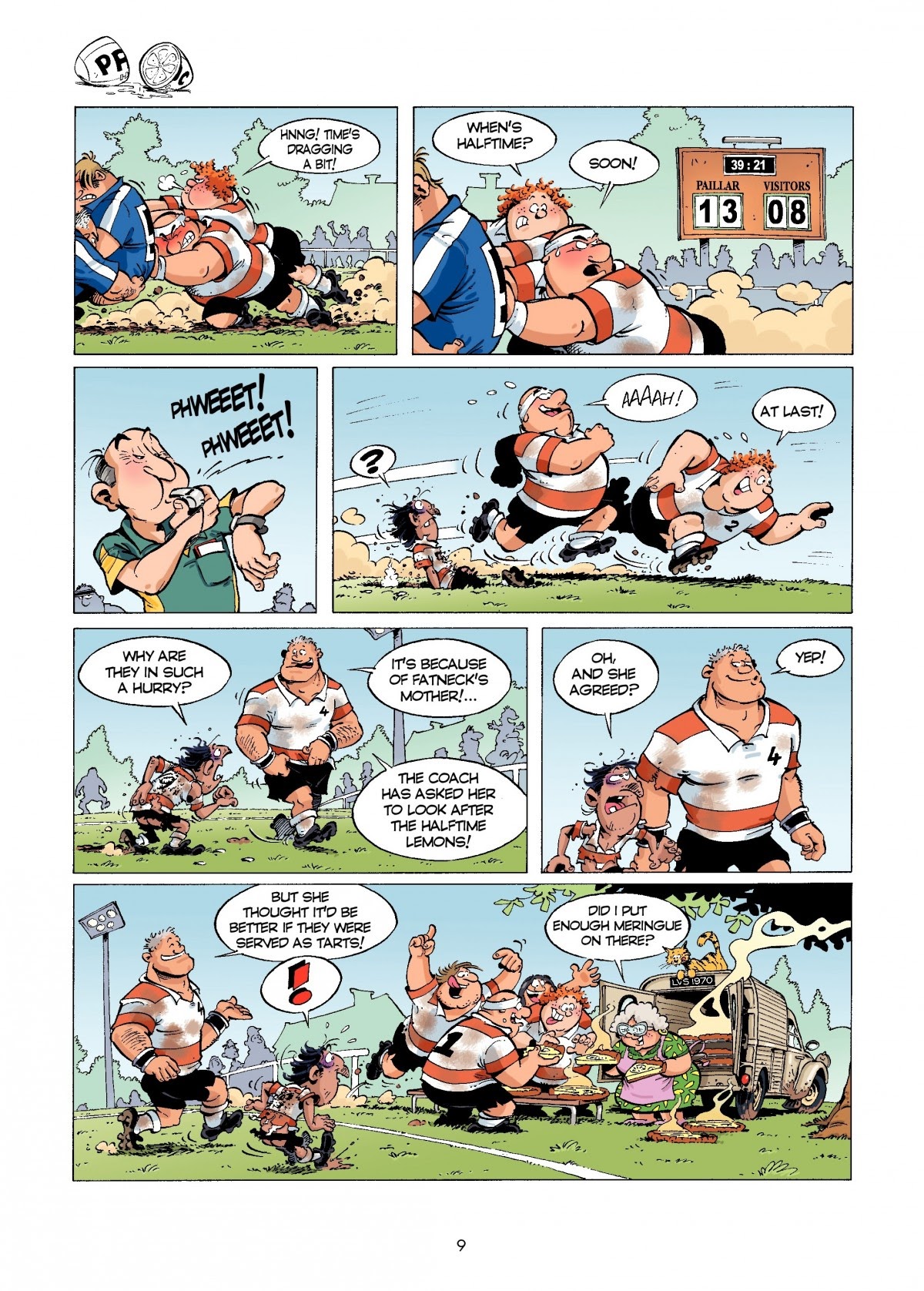 Read online The Rugger Boys comic -  Issue #2 - 9