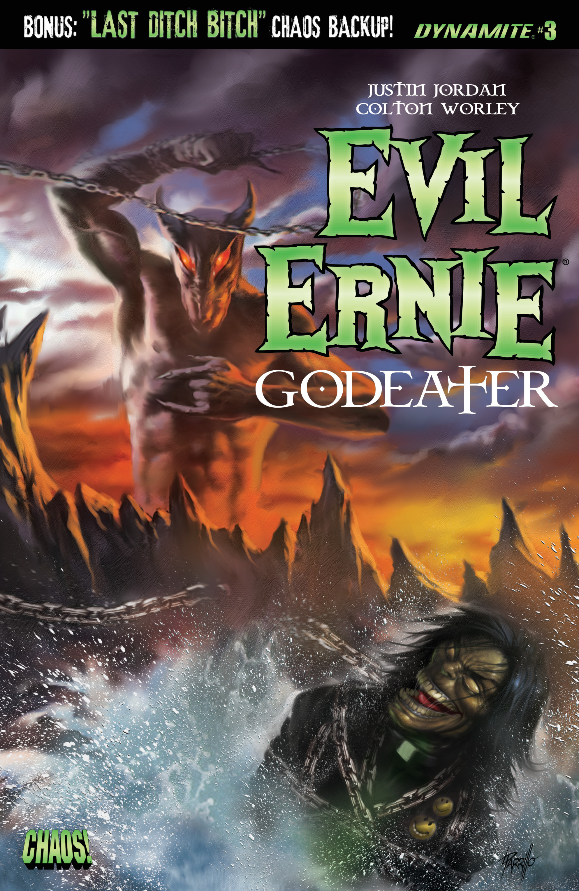 Read online Evil Ernie: Godeater comic -  Issue #3 - 1