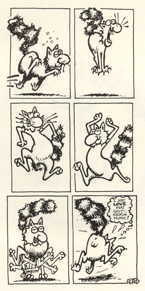 Read online Adventures of Fat Freddy's Cat comic -  Issue #1 - 51