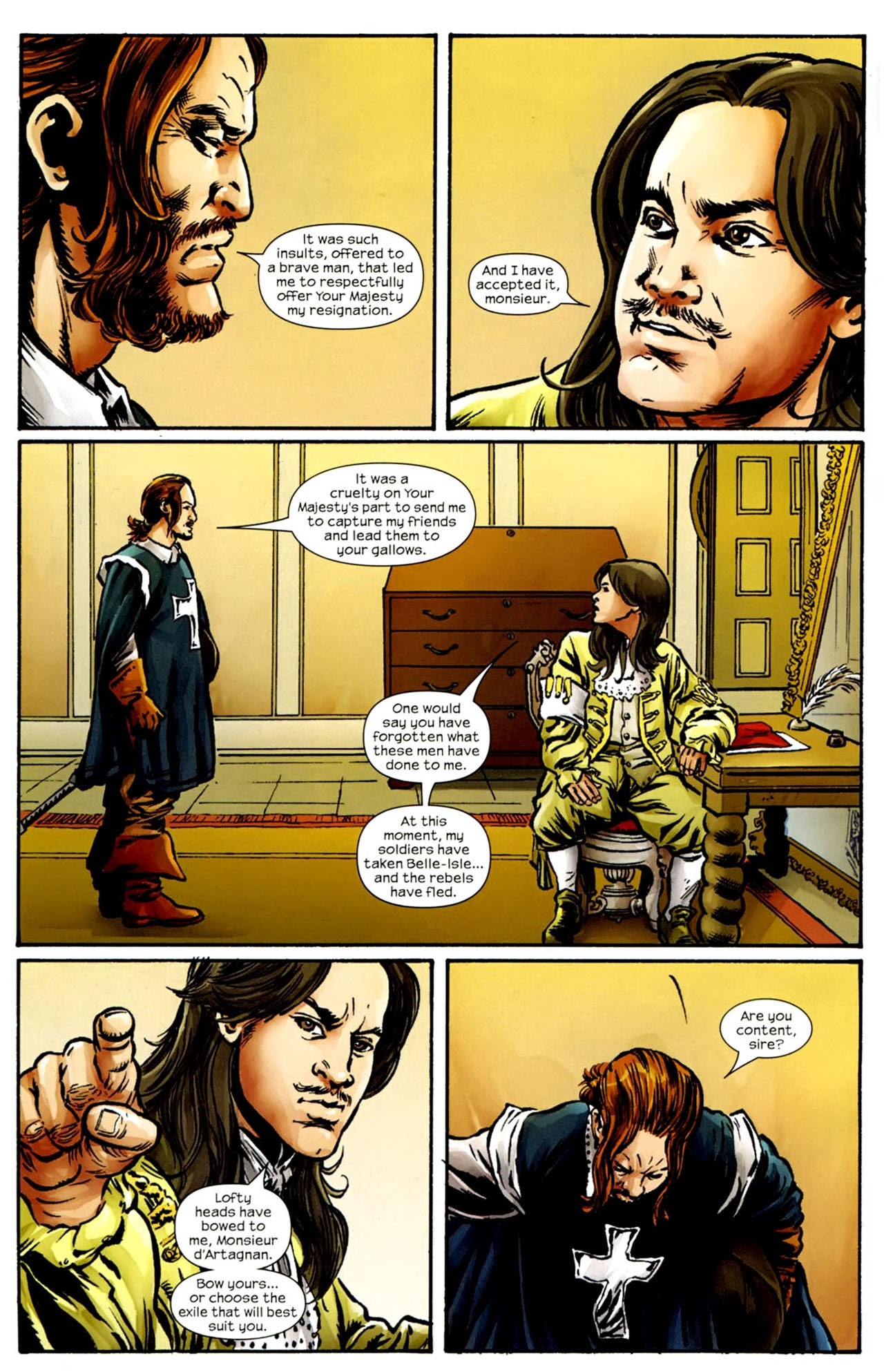 Read online The Man in the Iron Mask comic -  Issue #6 - 8