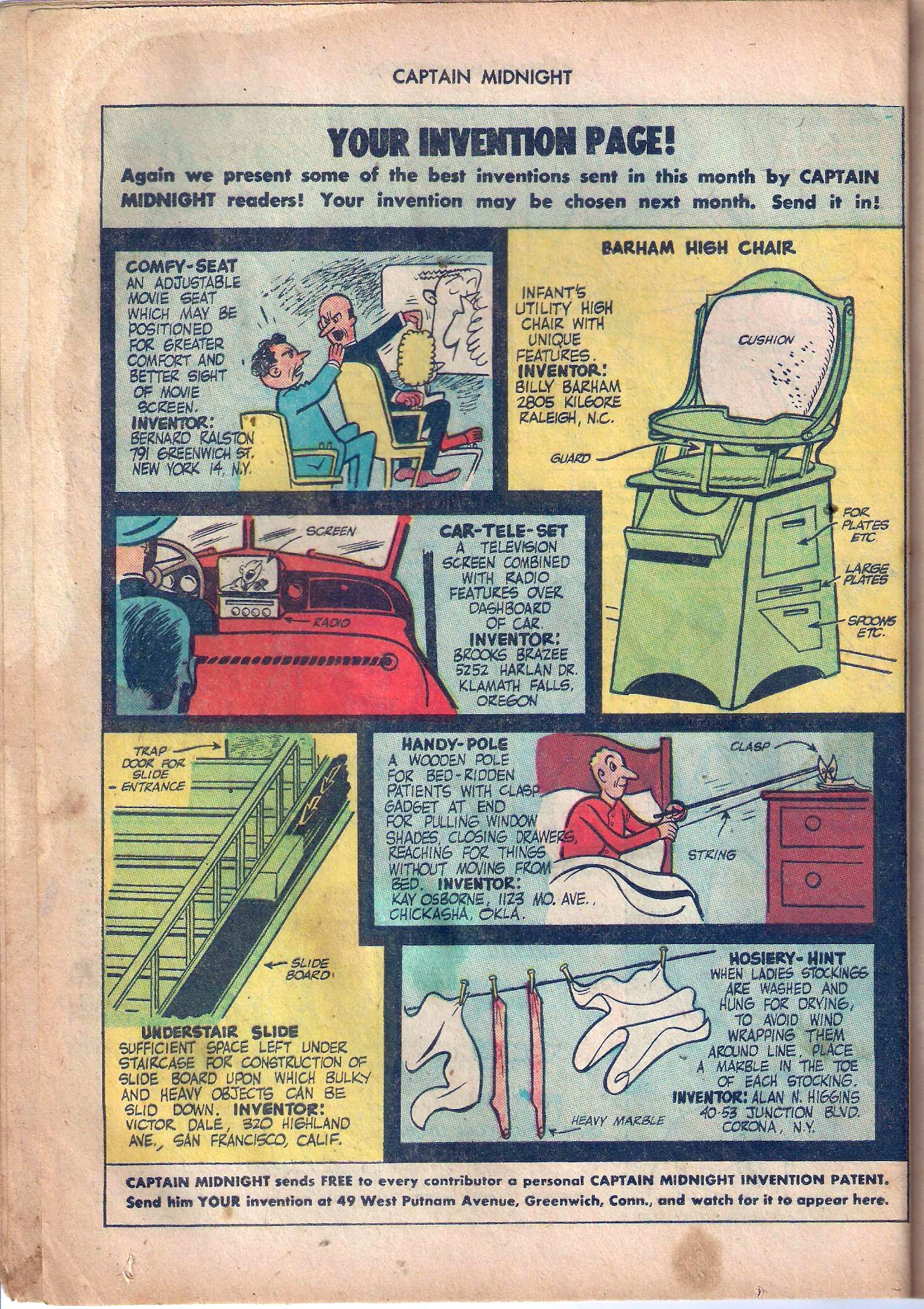 Read online Captain Midnight (1942) comic -  Issue #59 - 11