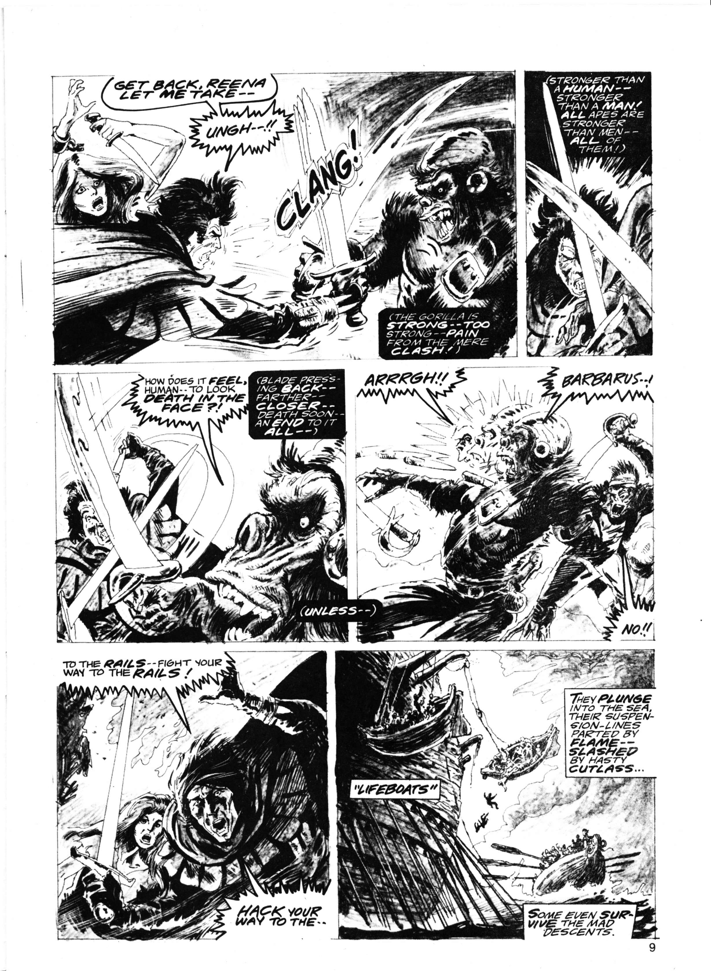 Read online Planet of the Apes (1974) comic -  Issue #49 - 9