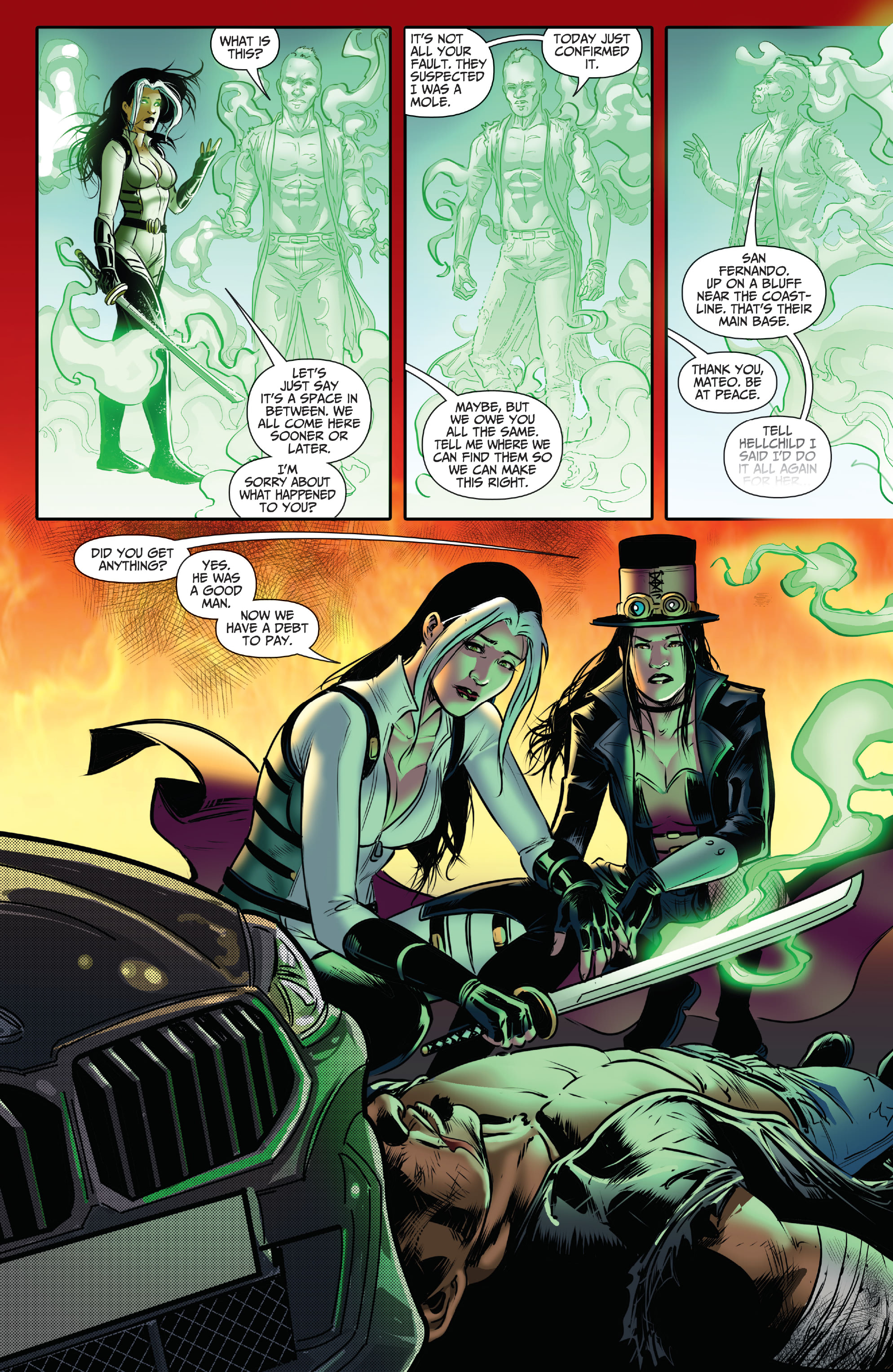 Read online Van Helsing: Steampunk comic -  Issue # Full - 23