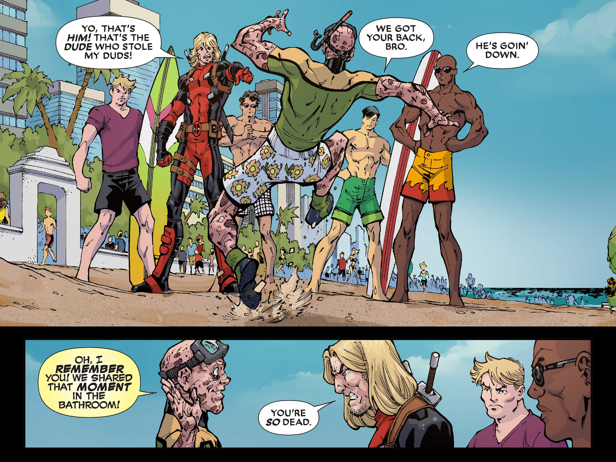 Read online Deadpool: Too Soon? Infinite Comic comic -  Issue #4 - 25