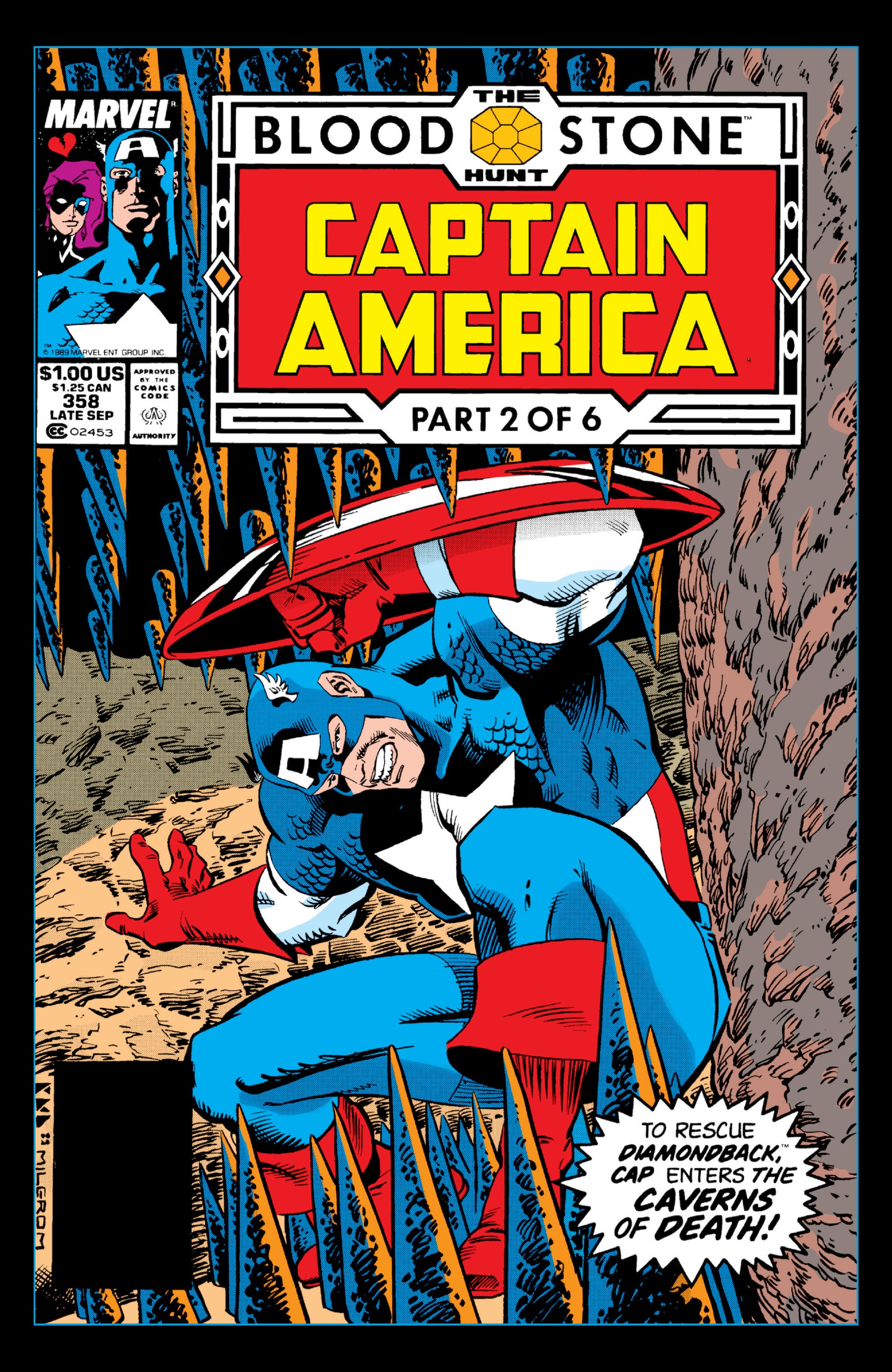 Read online Captain America Epic Collection comic -  Issue # TPB The Bloodstone Hunt (Part 2) - 65