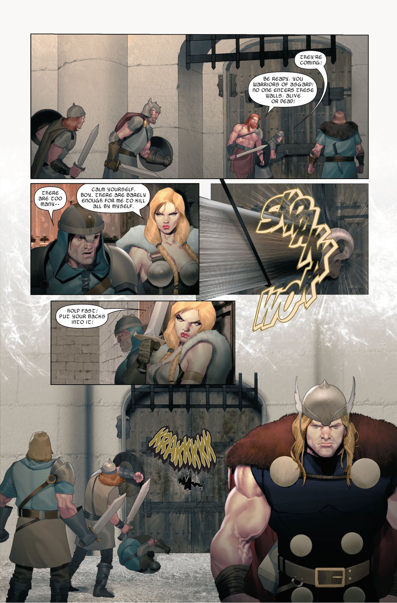 Read online Thor: Heaven & Earth comic -  Issue #1 - 4