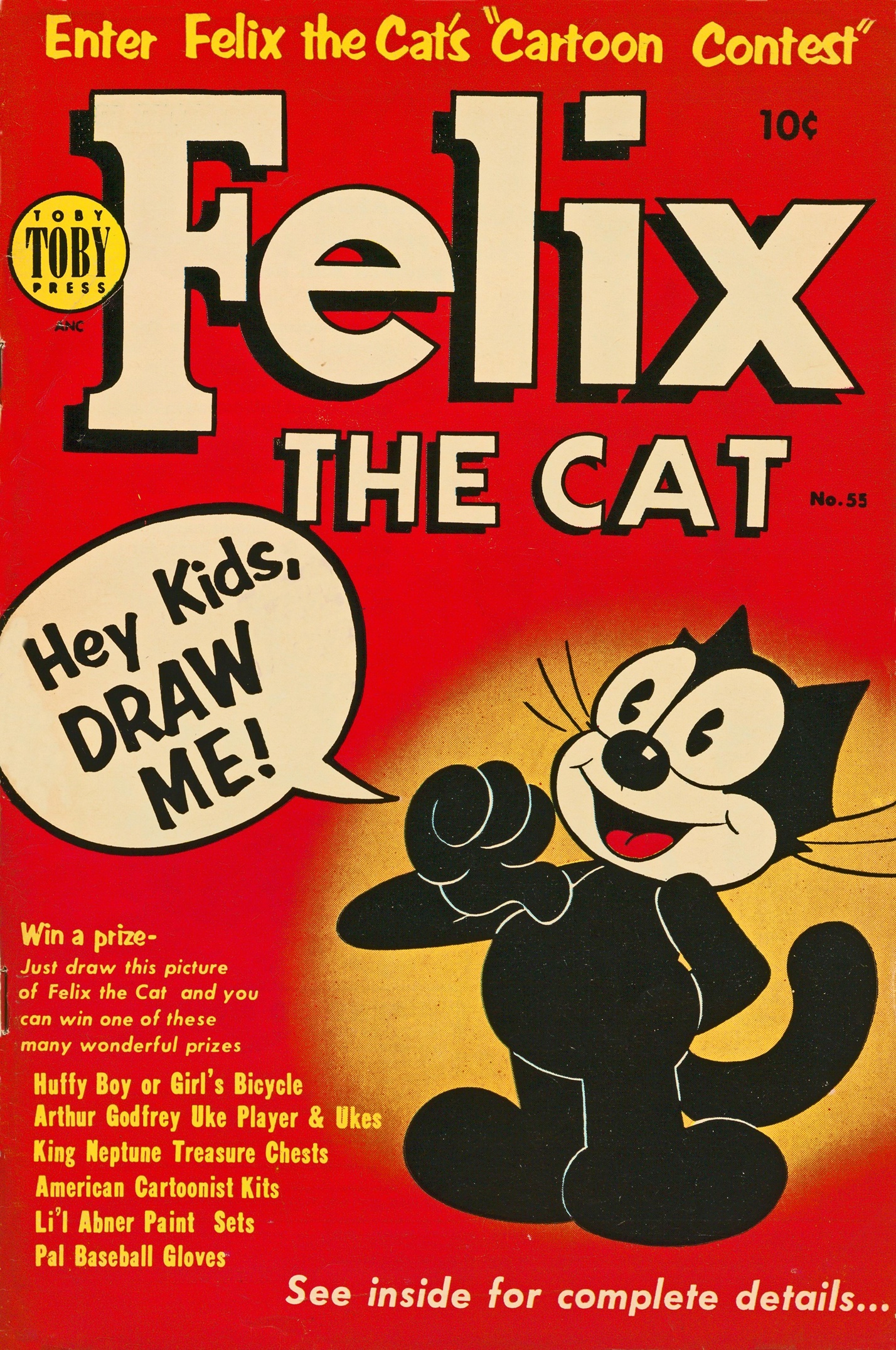 Read online Felix the Cat (1951) comic -  Issue #55 - 1