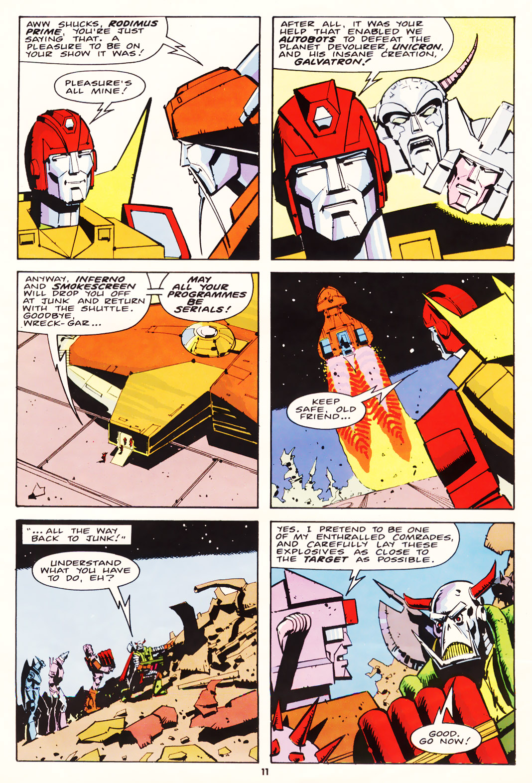 Read online The Transformers (UK) comic -  Issue #146 - 10