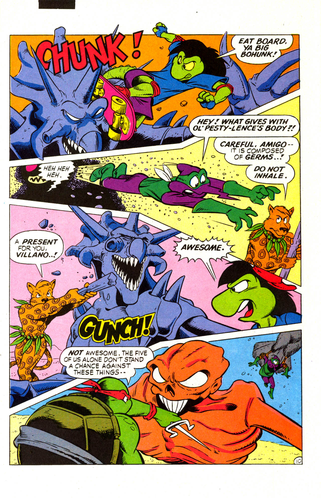 Read online Teenage Mutant Ninja Turtles Adventures (1989) comic -  Issue #39 - 11