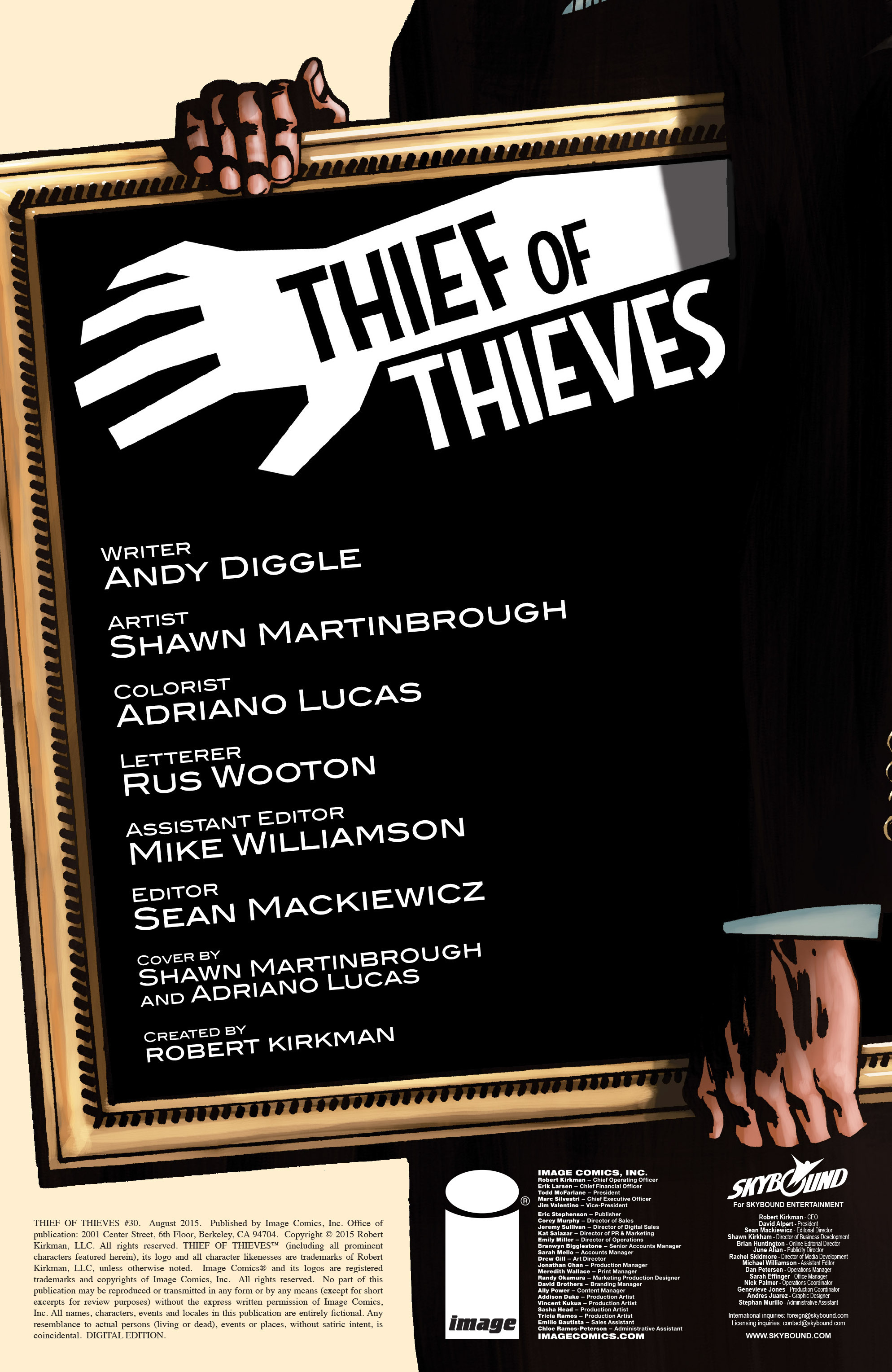 Read online Thief of Thieves comic -  Issue #30 - 2