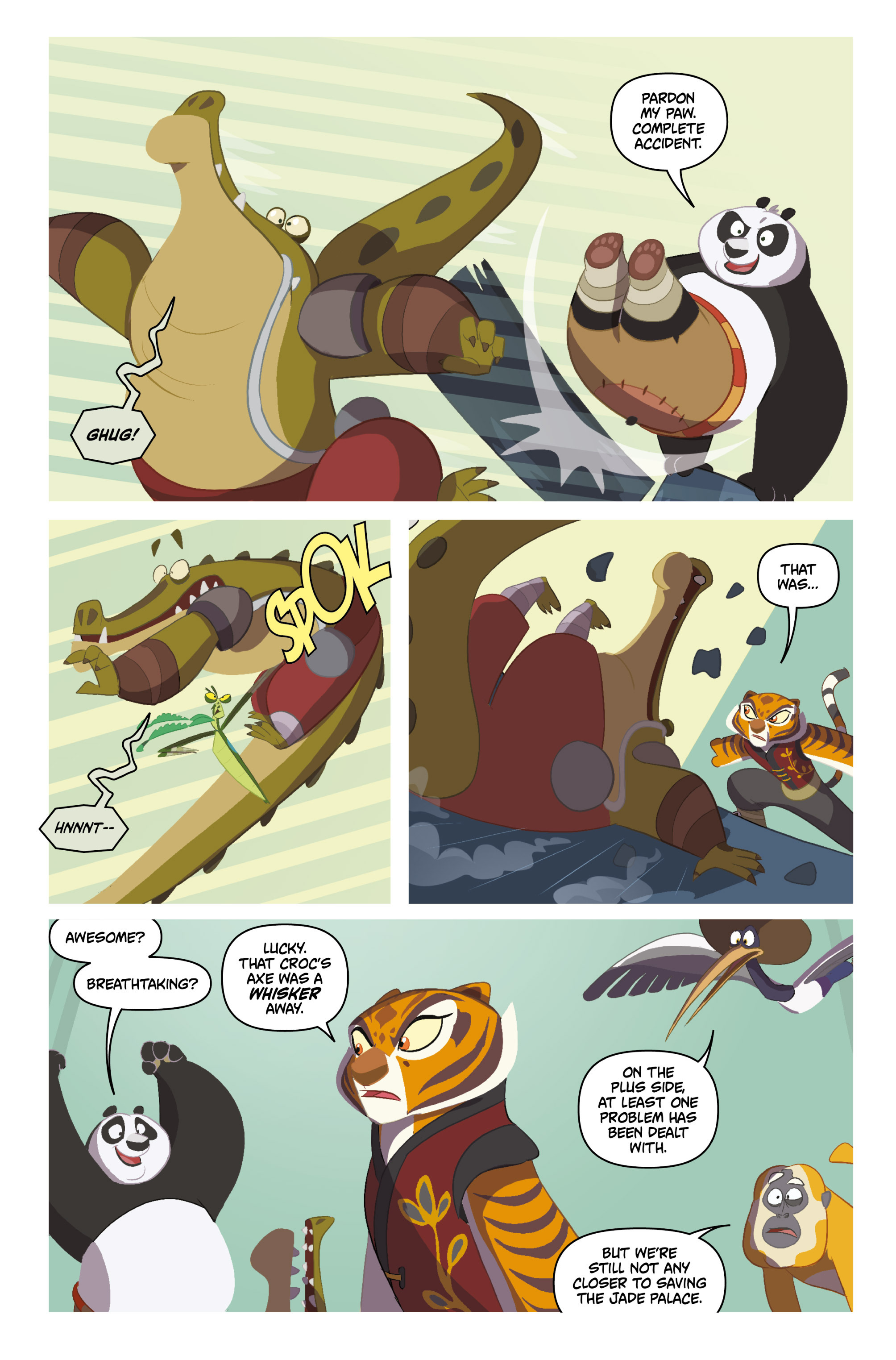 Read online DreamWorks Kung Fu Panda comic -  Issue #2 - 4