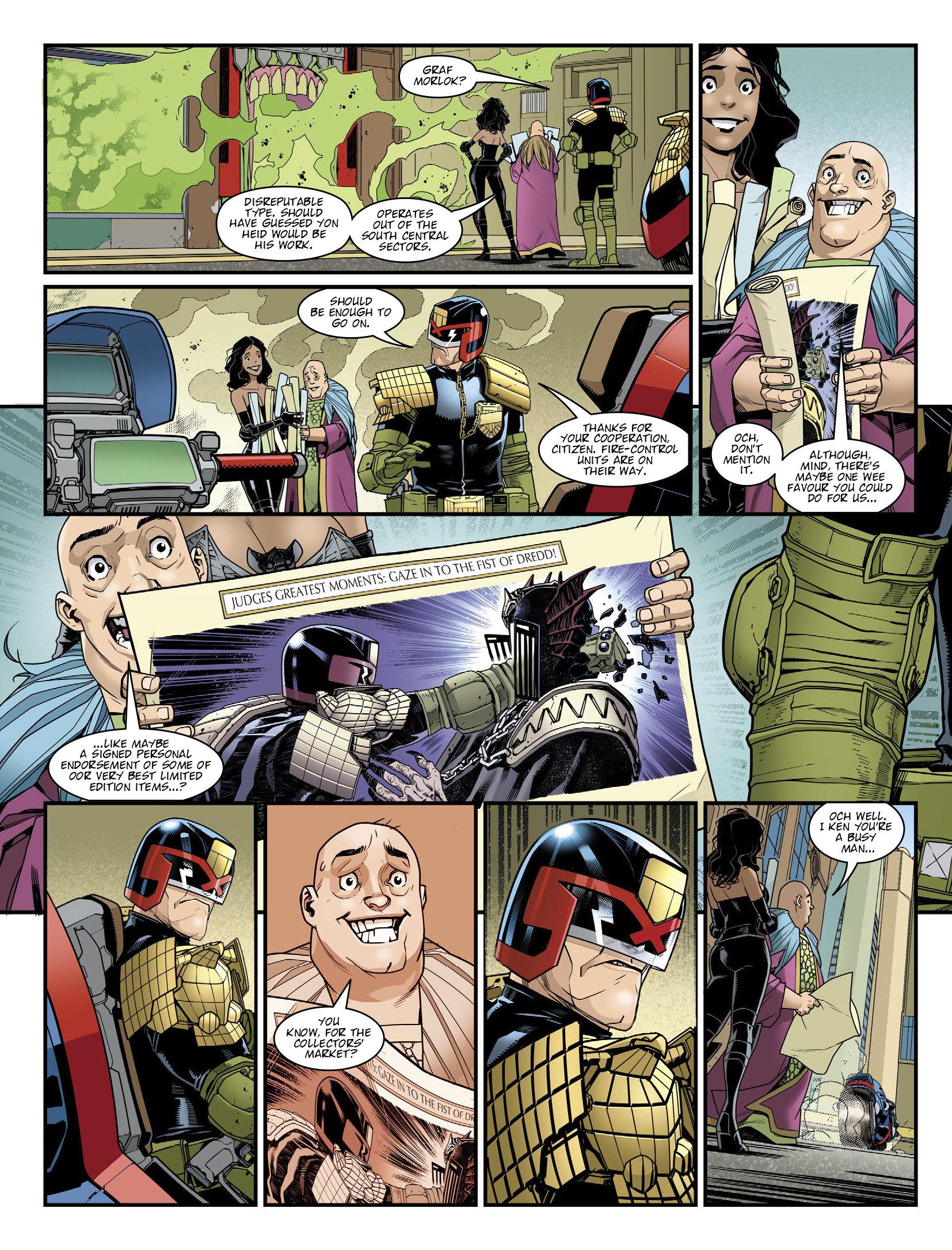 Read online Judge Dredd Megazine (Vol. 5) comic -  Issue #447 - 11