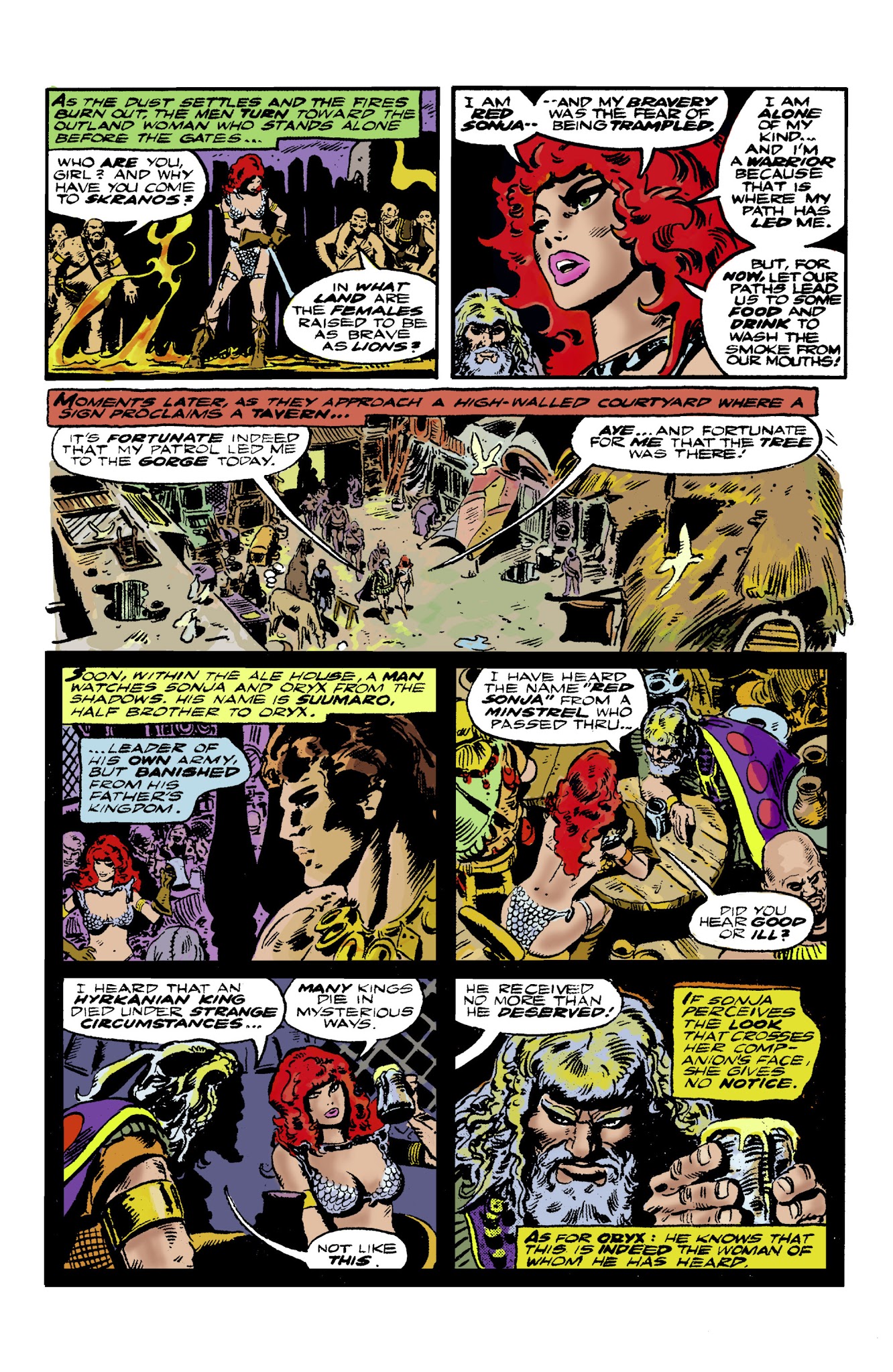 Read online The Adventures of Red Sonja comic -  Issue # TPB 2 - 120