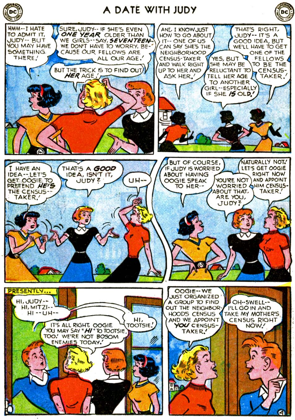 Read online A Date with Judy comic -  Issue #29 - 16