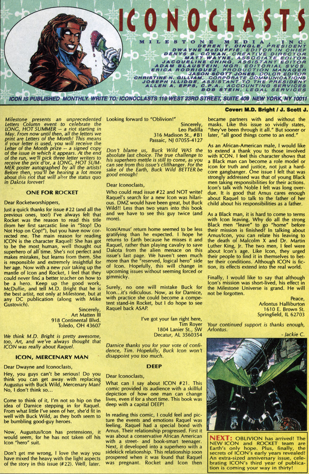 Read online Icon comic -  Issue #24 - 25