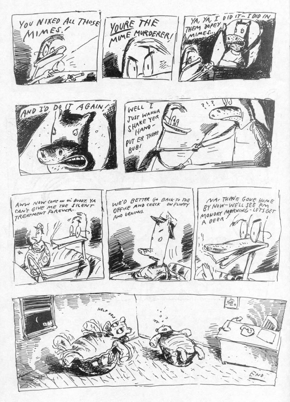 Read online Duckman (1990) comic -  Issue # Full - 32