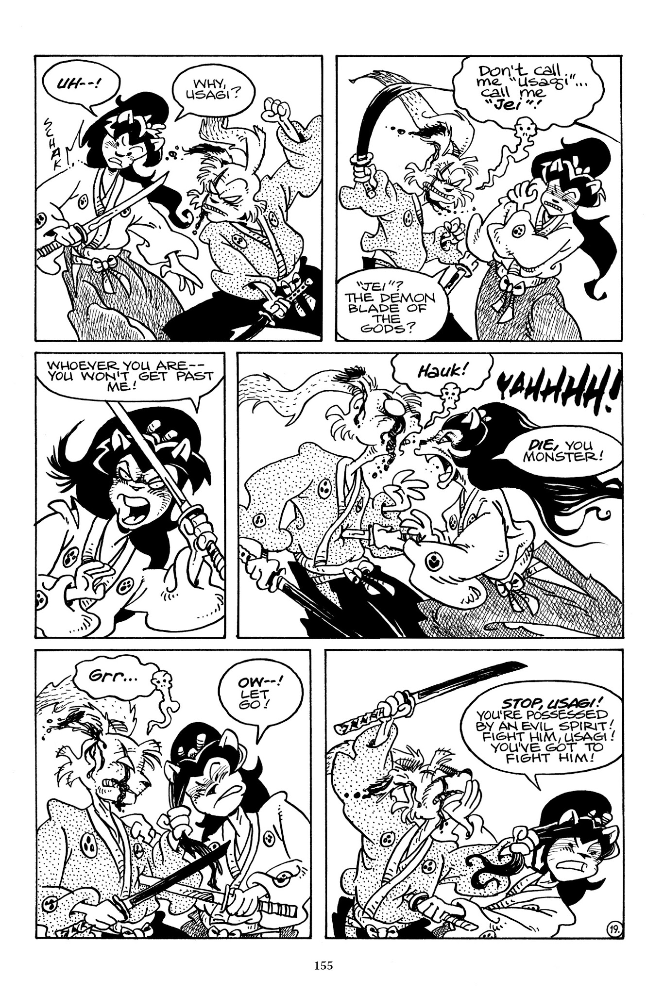 Read online The Usagi Yojimbo Saga comic -  Issue # TPB 6 - 154