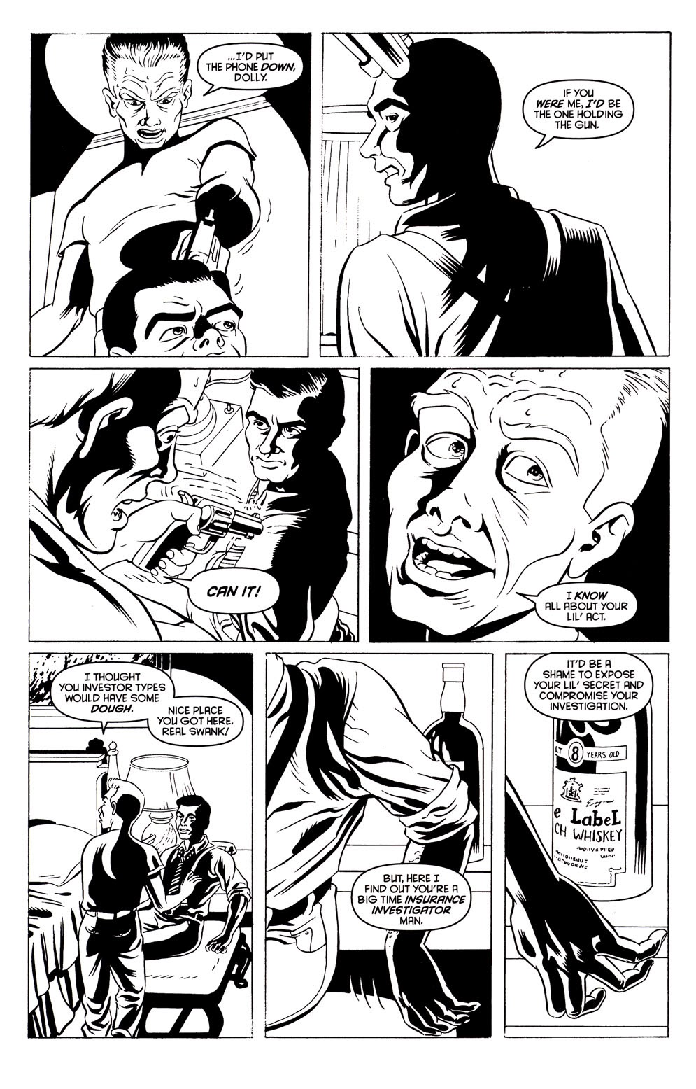 Read online Moonstone Noir: Johnny Dollar comic -  Issue # Full - 28