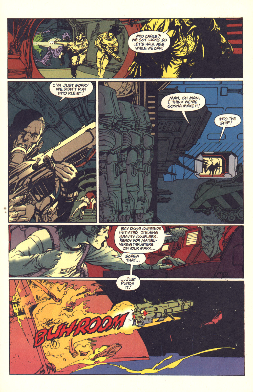 Read online Aliens: Rogue comic -  Issue #1 - 106