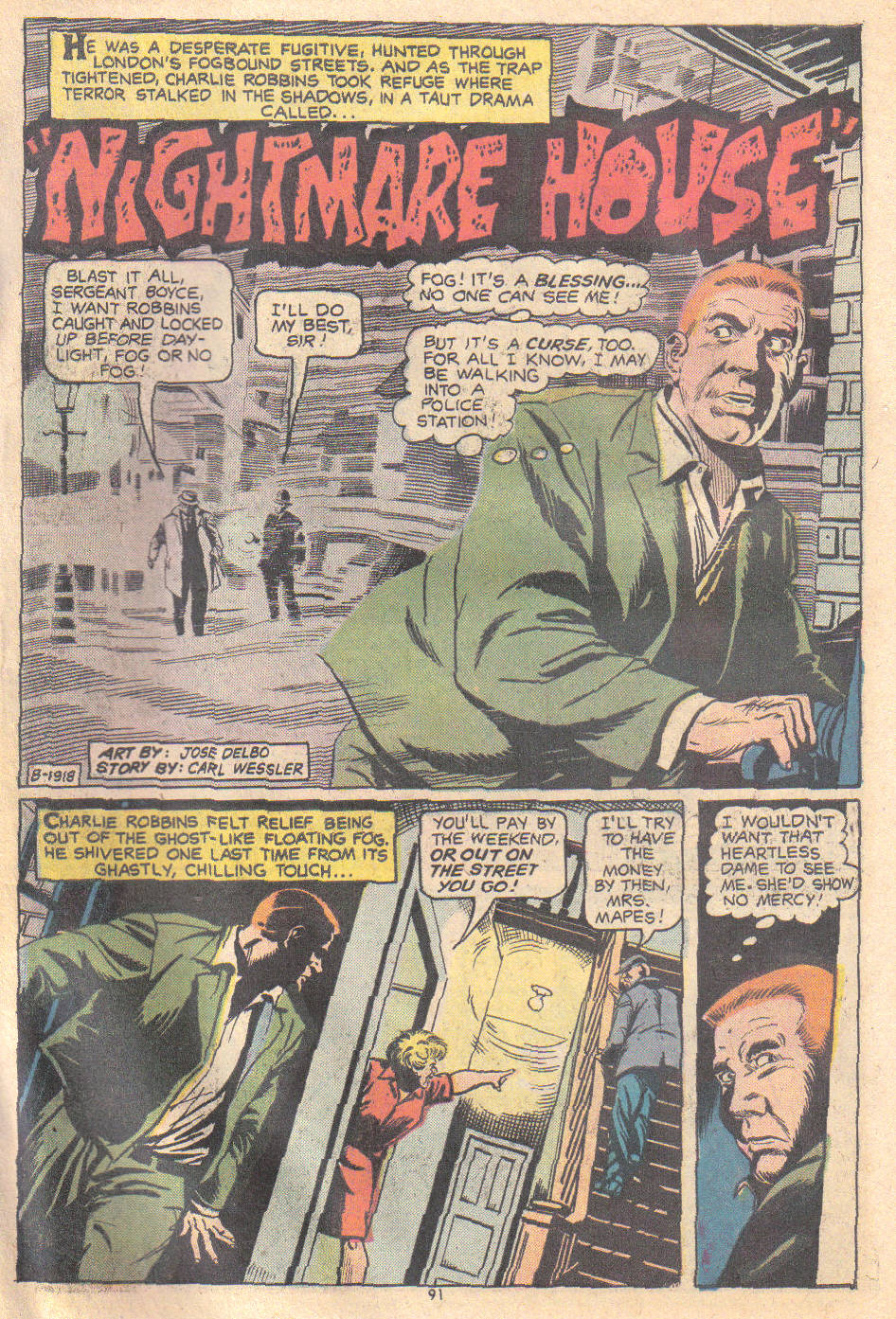 Read online Tales of the Unexpected comic -  Issue #158 - 91