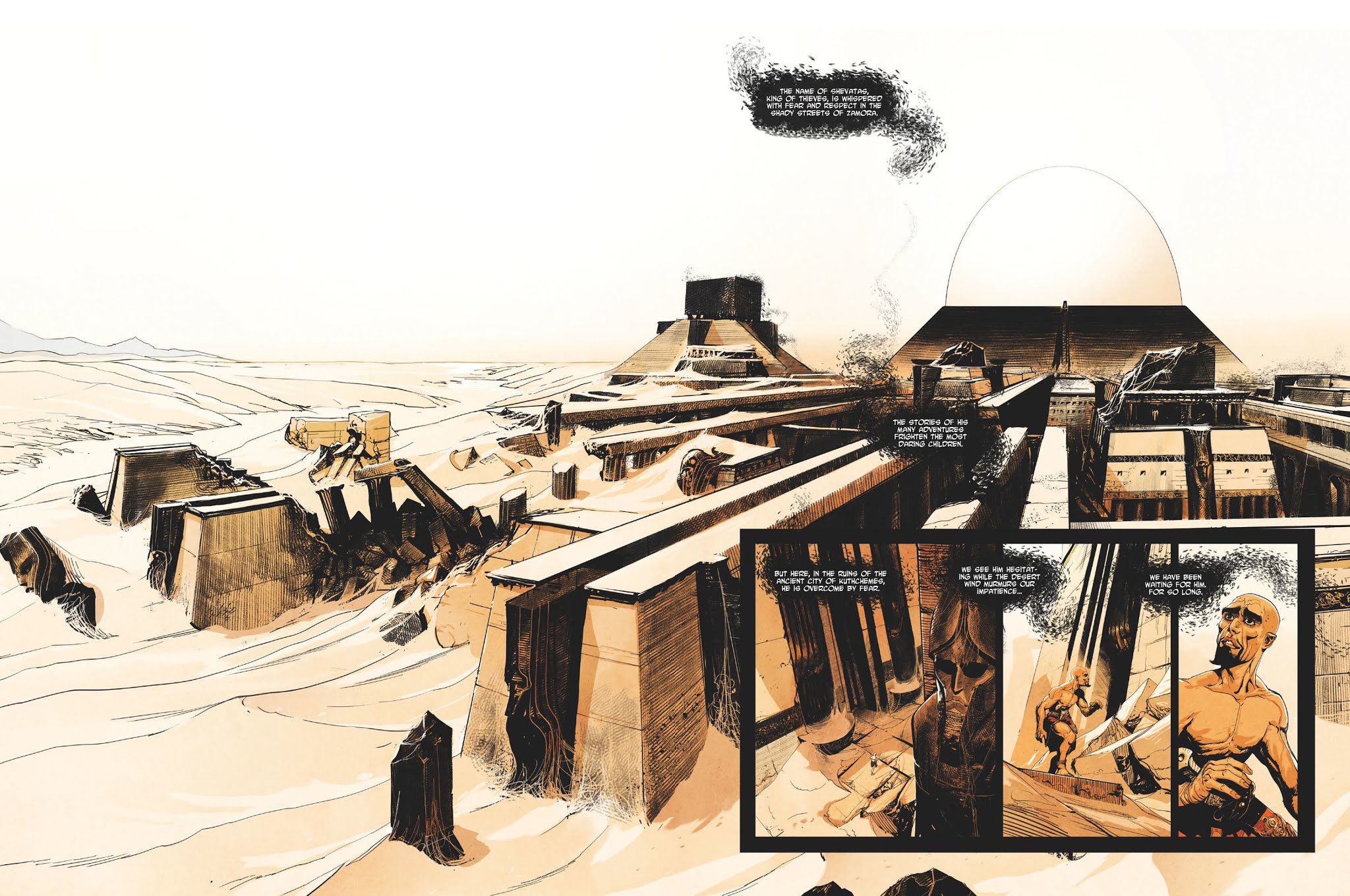 Read online Conan le Cimmérien - La Reine de la côte noire comic -  Issue #2 - 4