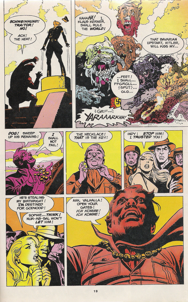 Read online Indiana Jones and the Fate of Atlantis comic -  Issue #4 - 21