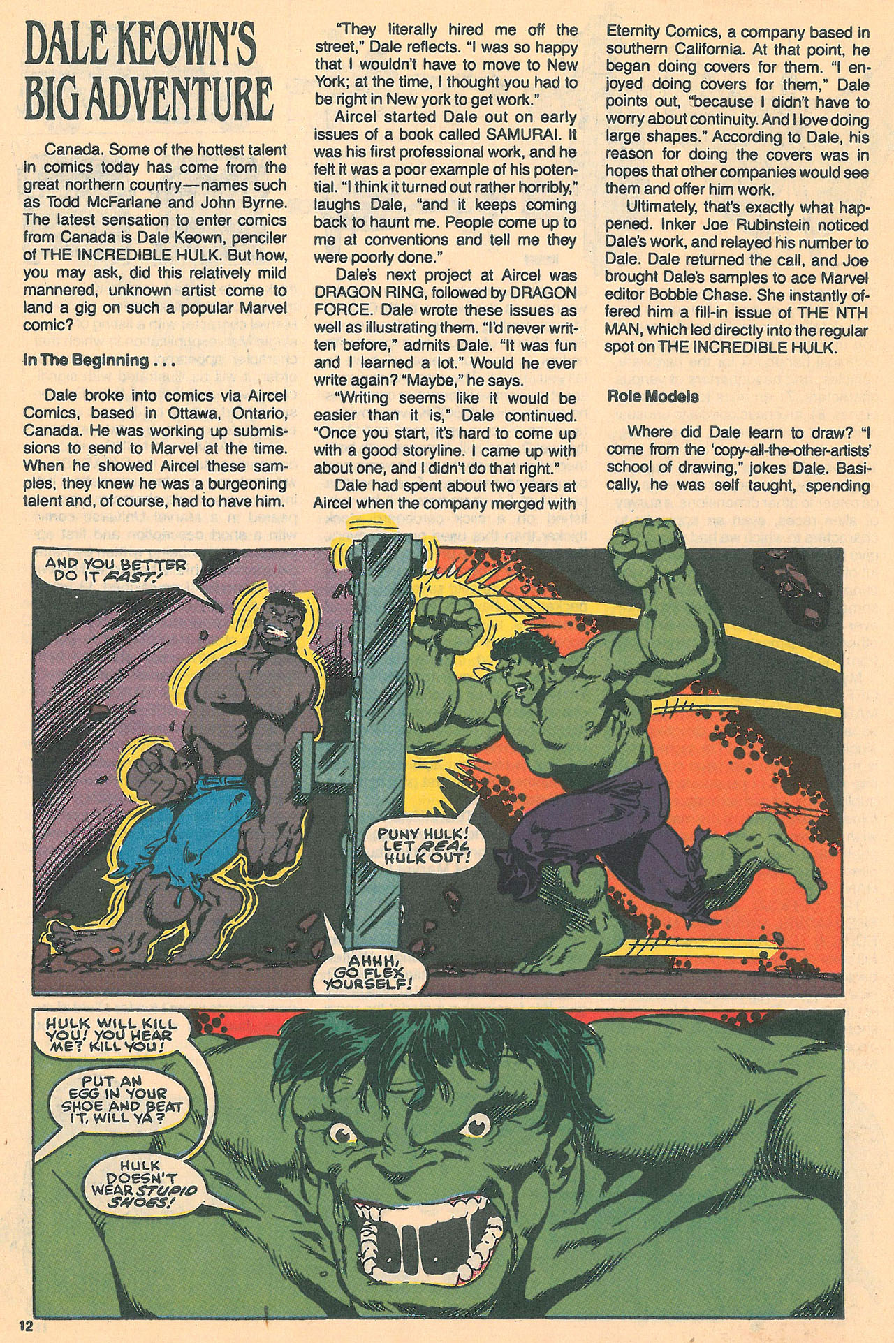 Read online Marvel Age comic -  Issue #94 - 14