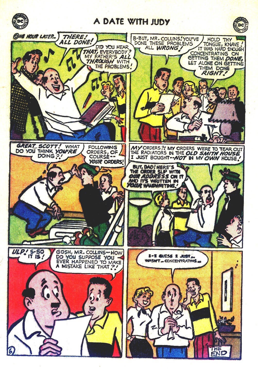 Read online A Date with Judy comic -  Issue #42 - 24