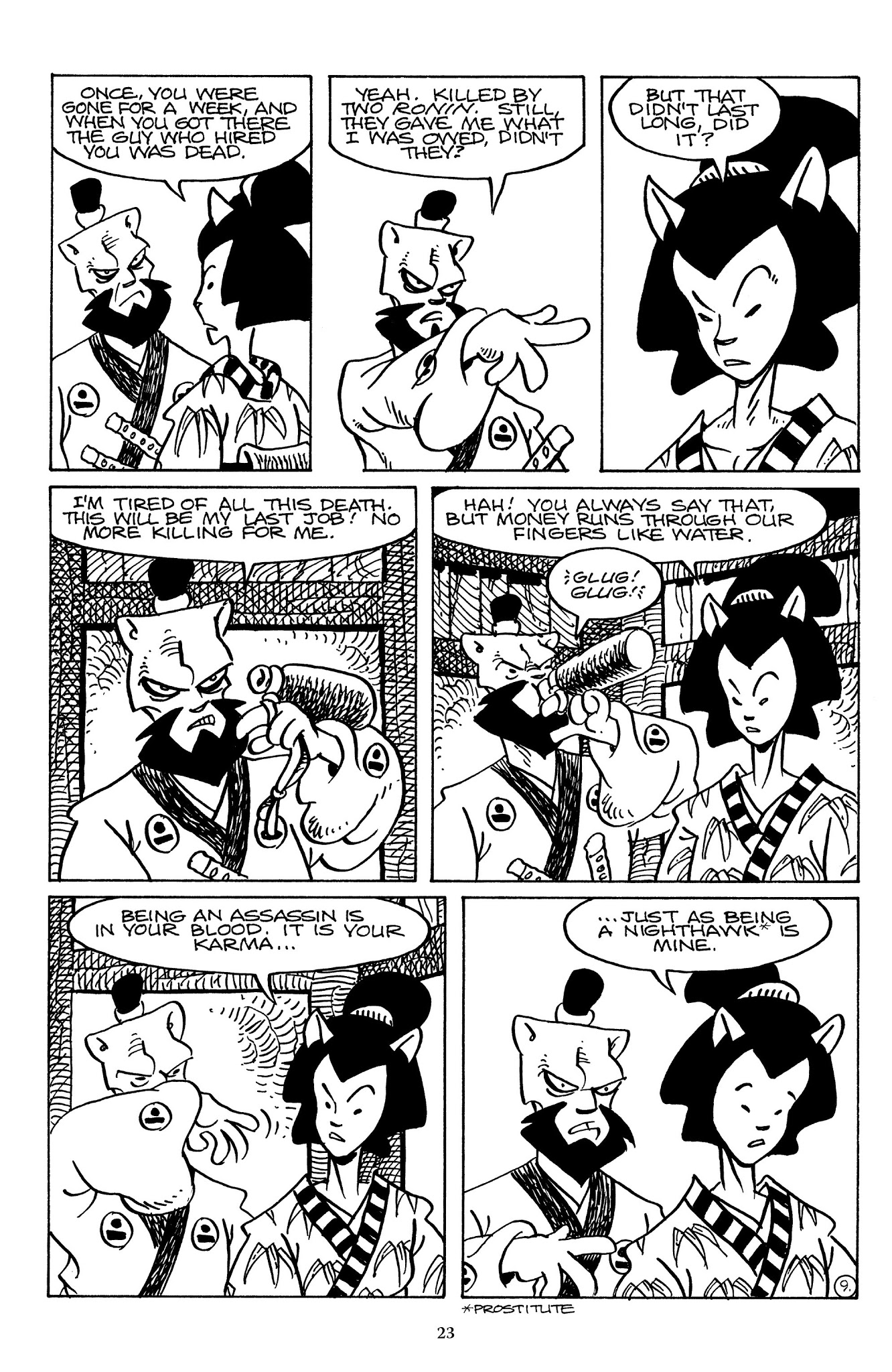 Read online The Usagi Yojimbo Saga comic -  Issue # TPB 6 - 22