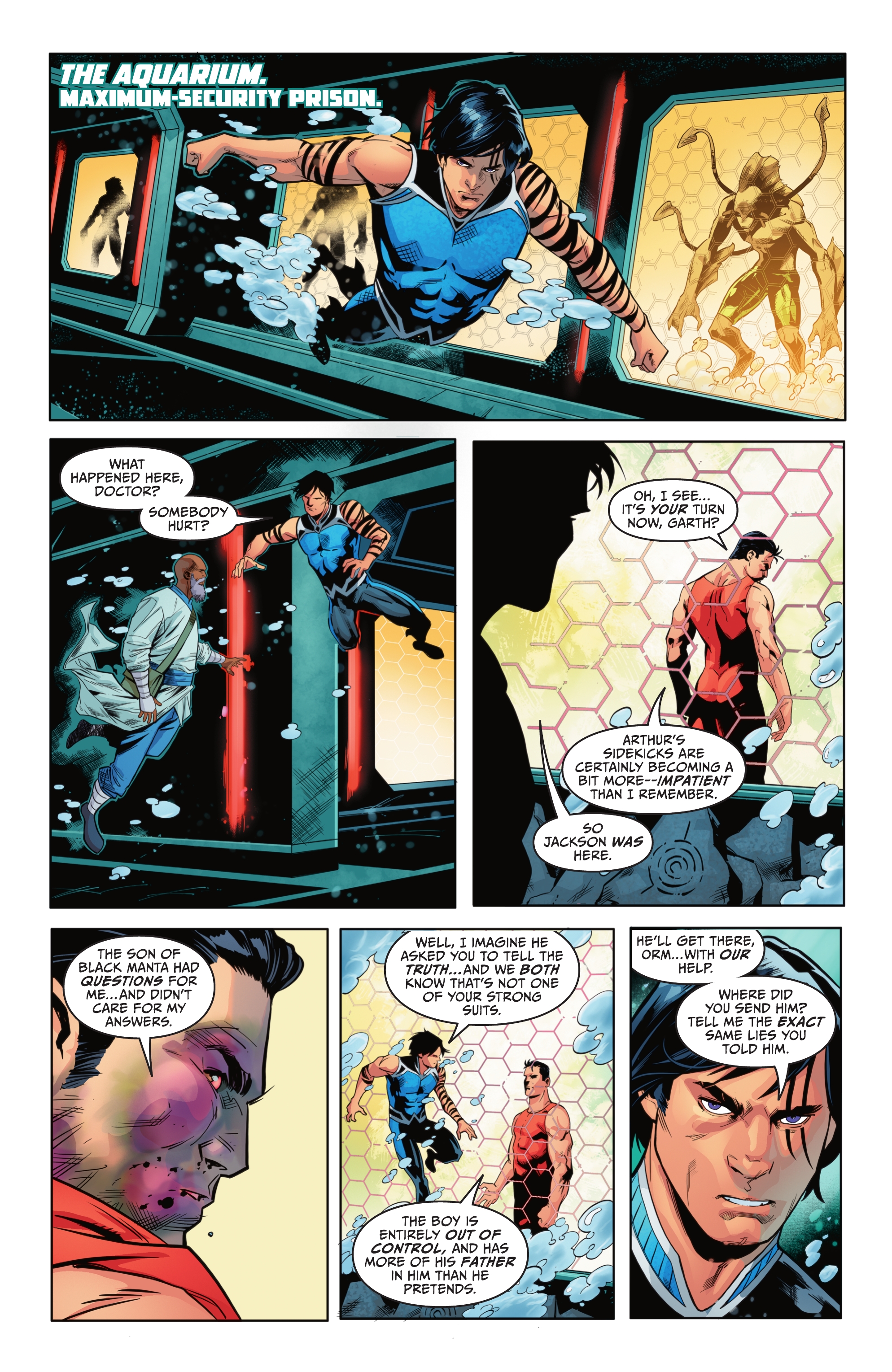 Read online Aquamen comic -  Issue #3 - 8