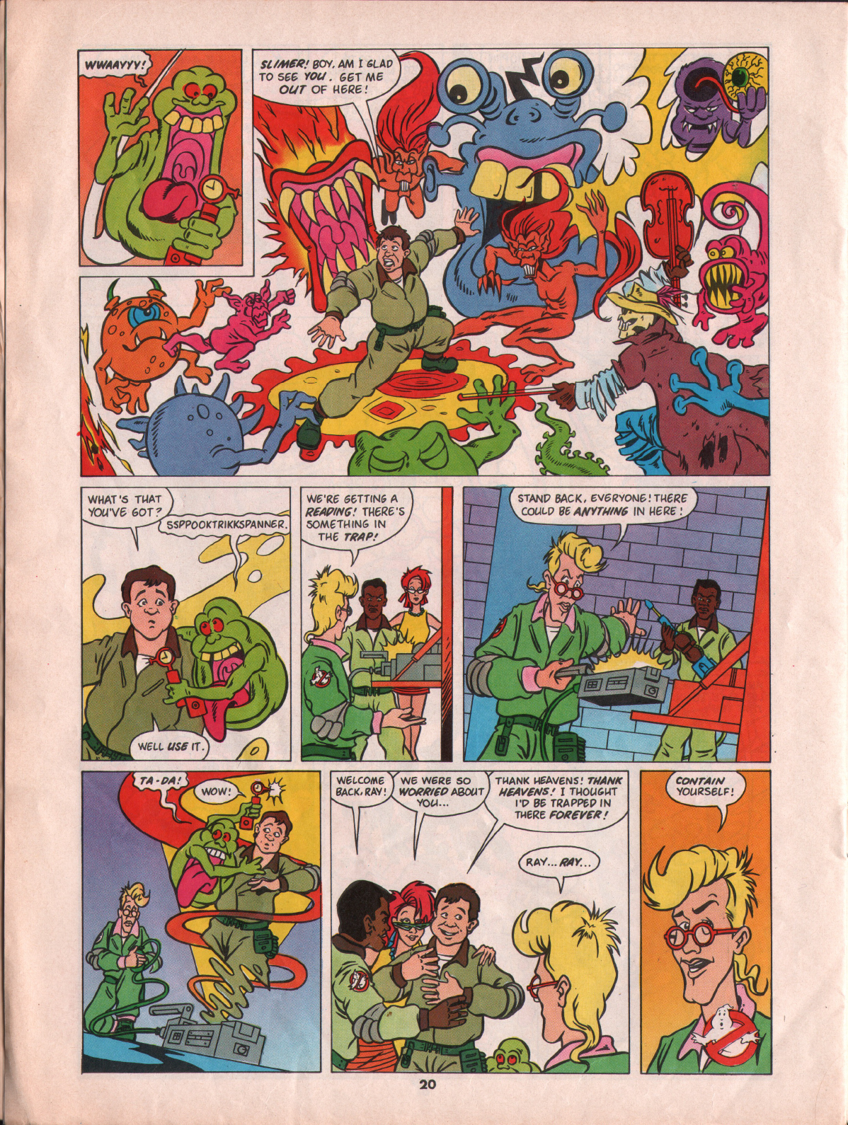 Read online The Real Ghostbusters comic -  Issue #12 - 20