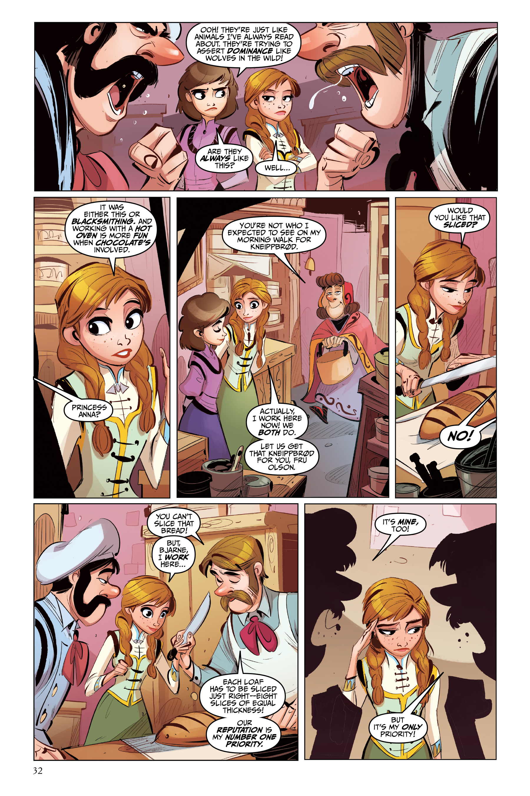 Read online Disney Frozen: Breaking Boundaries comic -  Issue # _TPB - 32