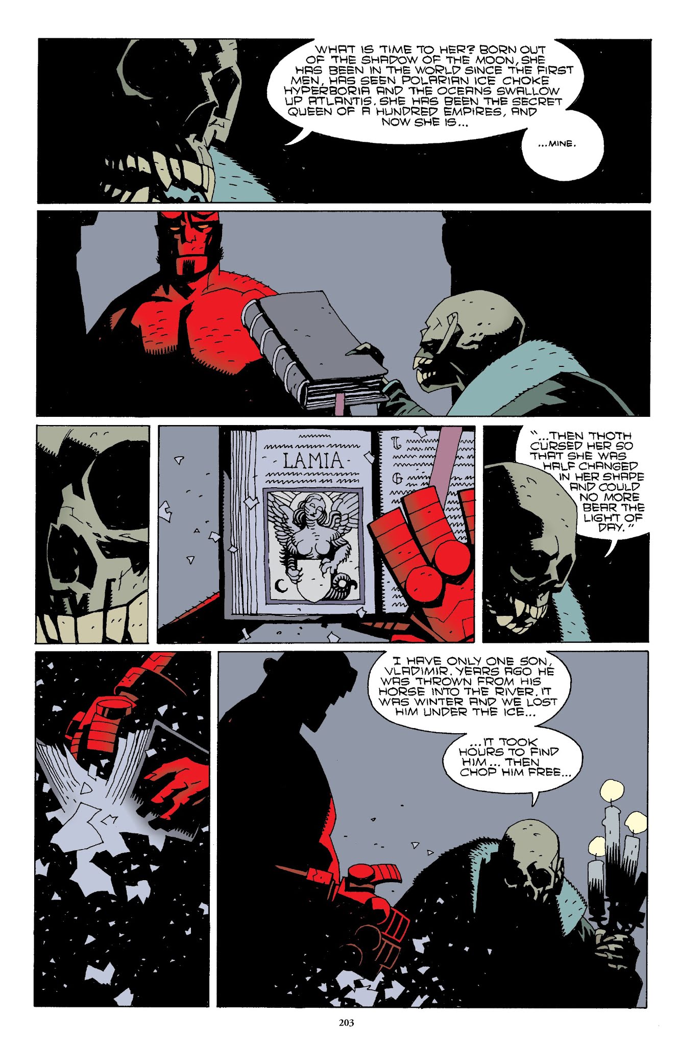 Read online Hellboy Omnibus comic -  Issue # TPB 1 (Part 3) - 4