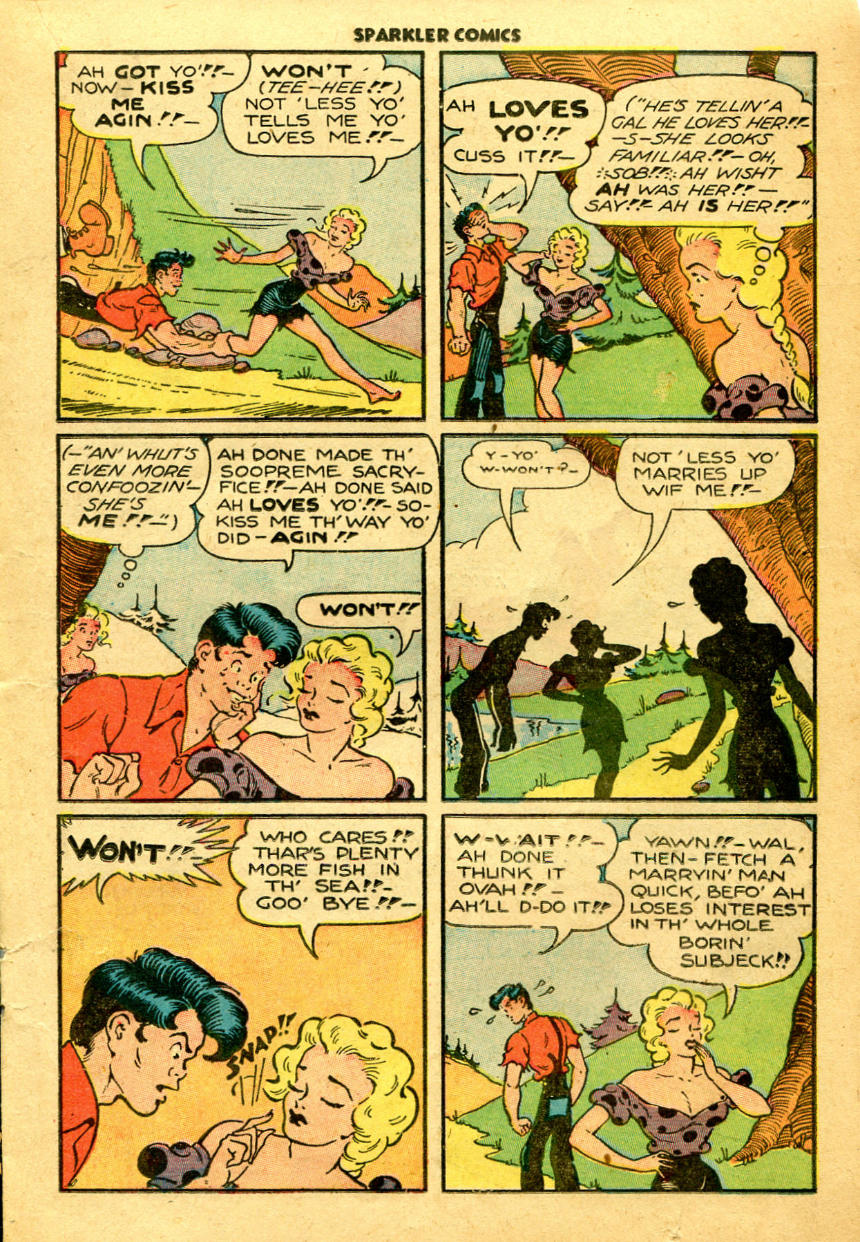Read online Sparkler Comics comic -  Issue #73 - 23