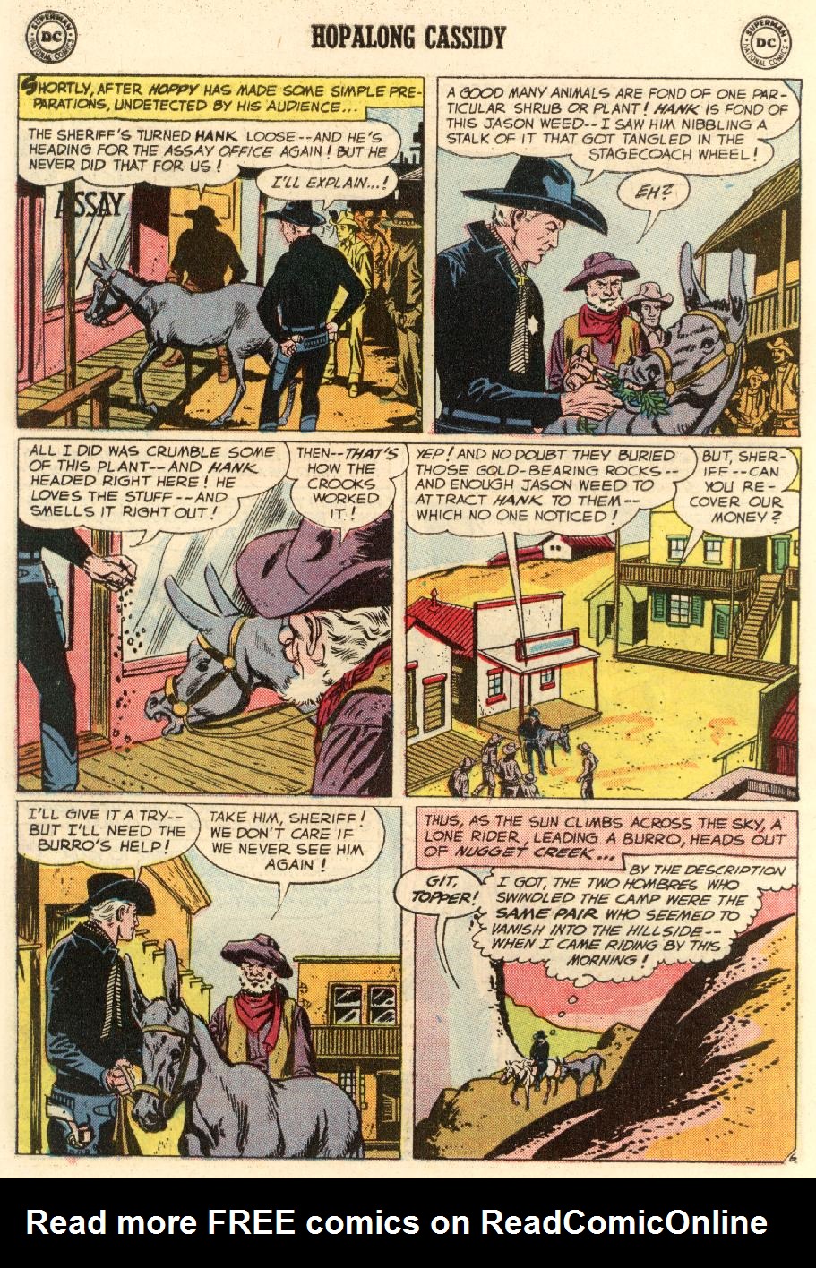 Read online Hopalong Cassidy comic -  Issue #127 - 30