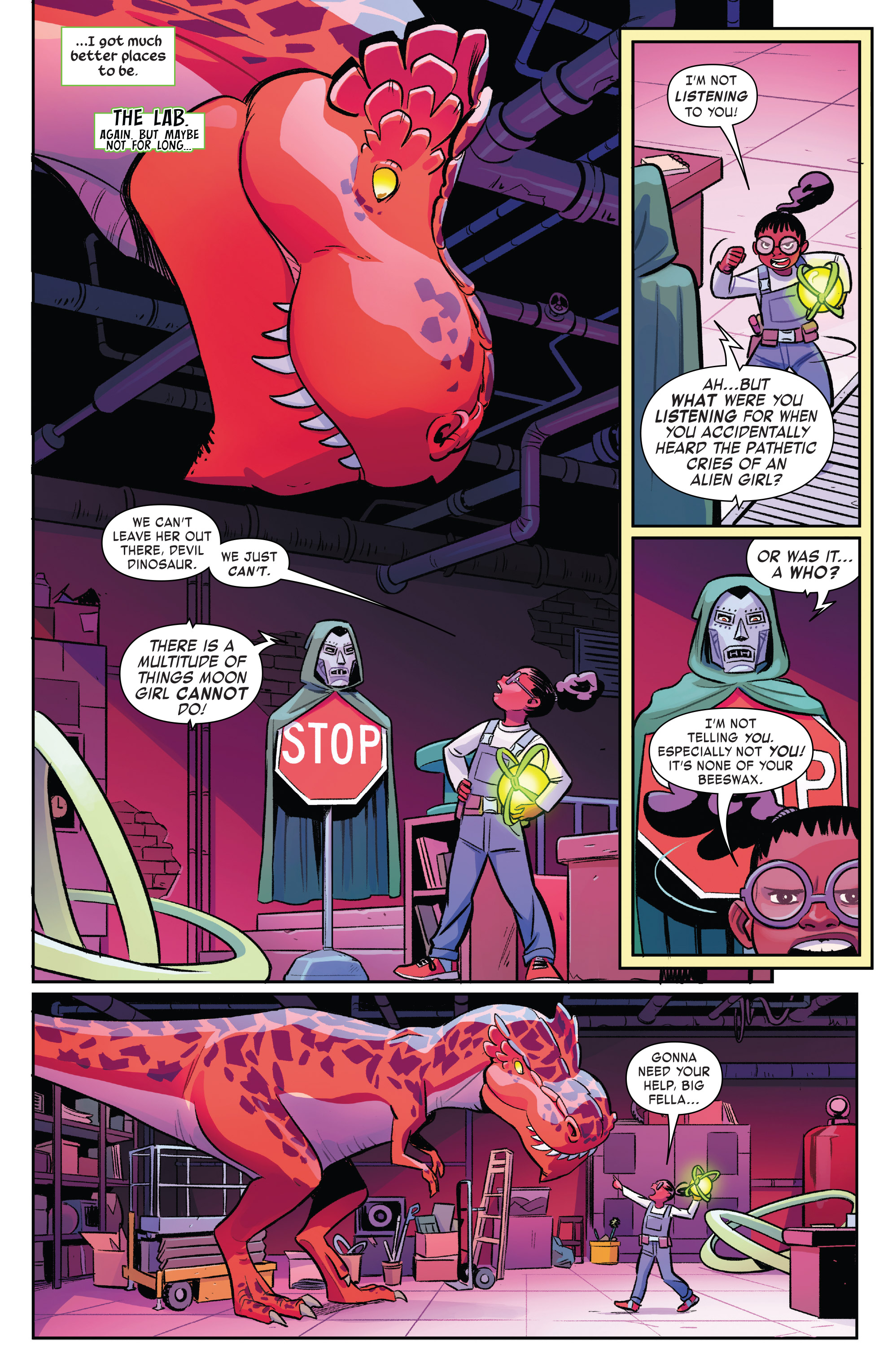 Read online Moon Girl And Devil Dinosaur comic -  Issue #19 - 12