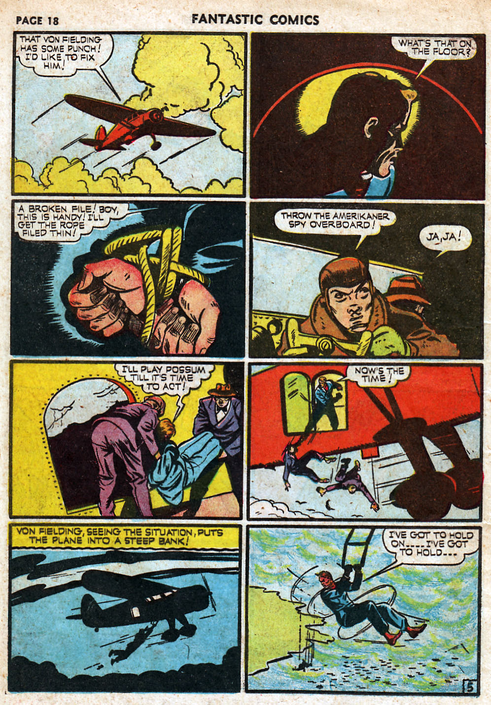 Read online Fantastic Comics comic -  Issue #18 - 20