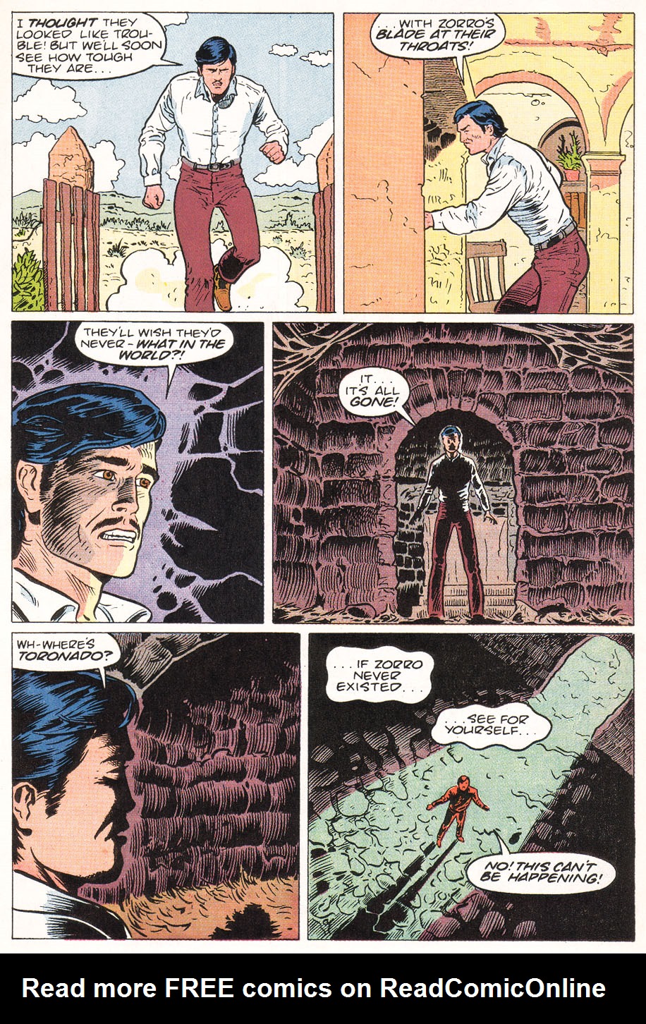 Read online Zorro (1990) comic -  Issue #12 - 15