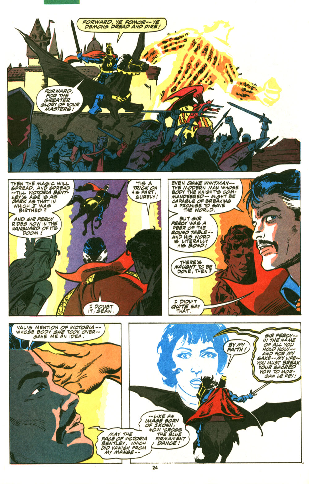 Read online Black Knight (1990) comic -  Issue #4 - 17