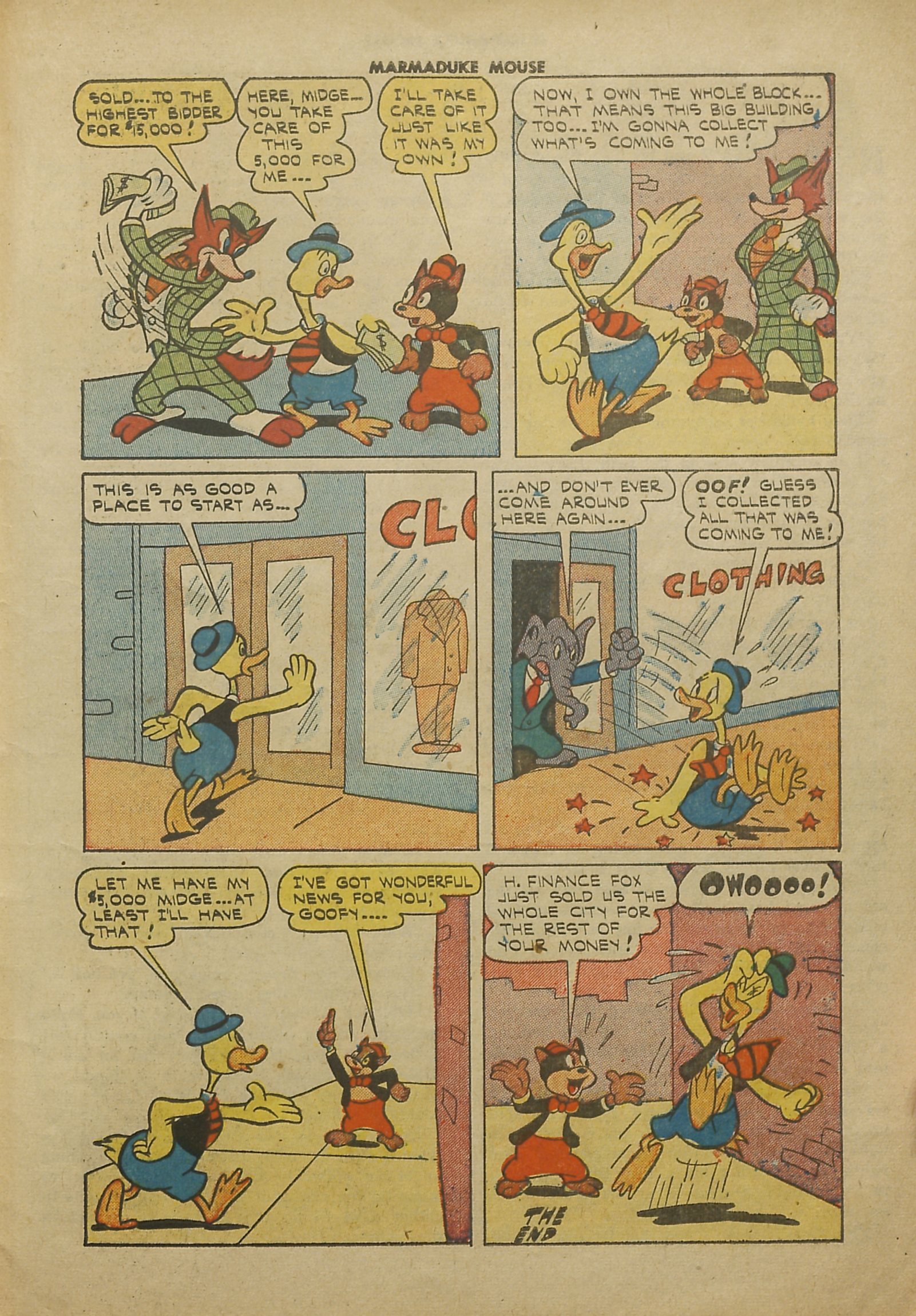 Read online Marmaduke Mouse comic -  Issue #27 - 27