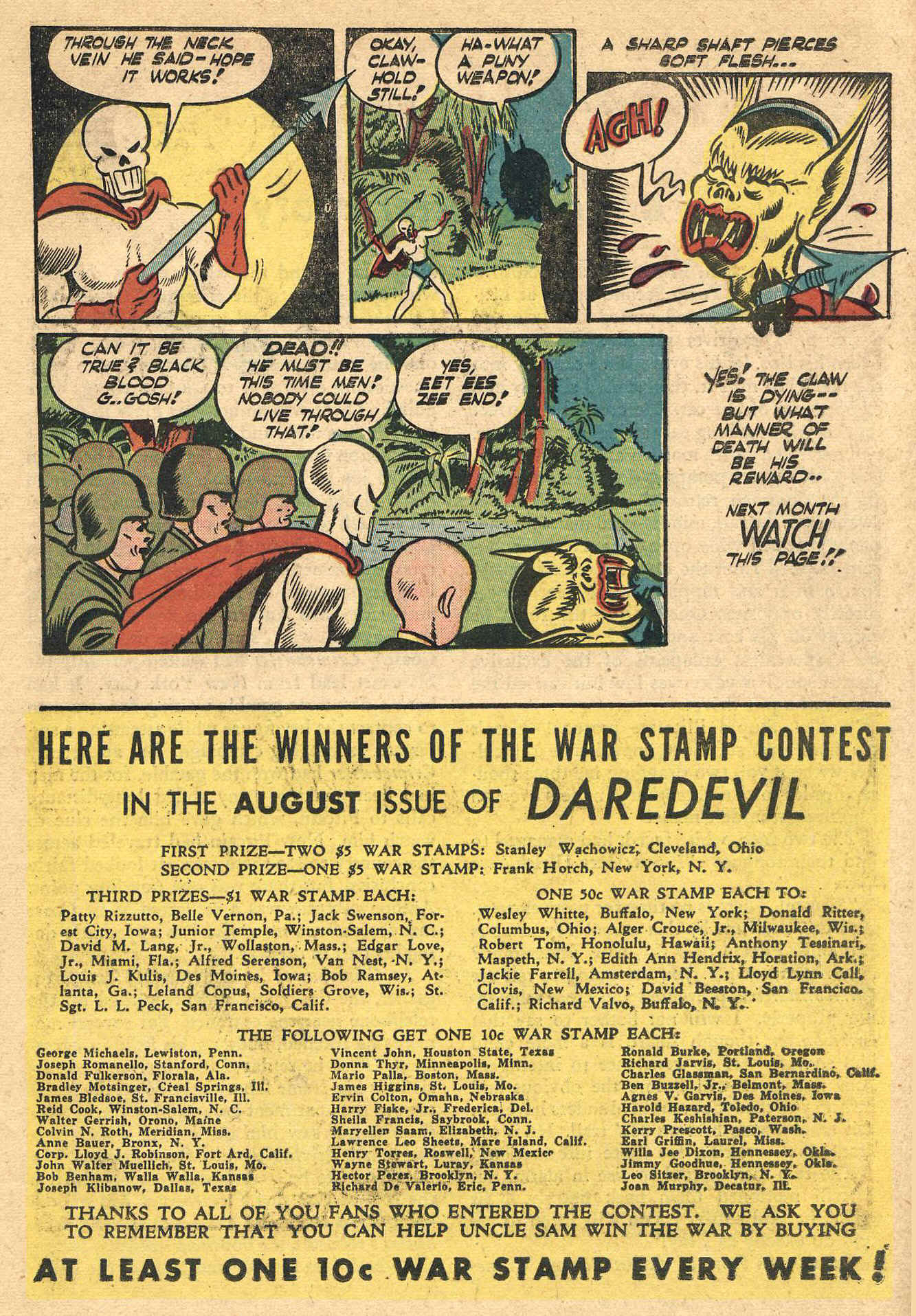 Read online Daredevil (1941) comic -  Issue #16 - 41