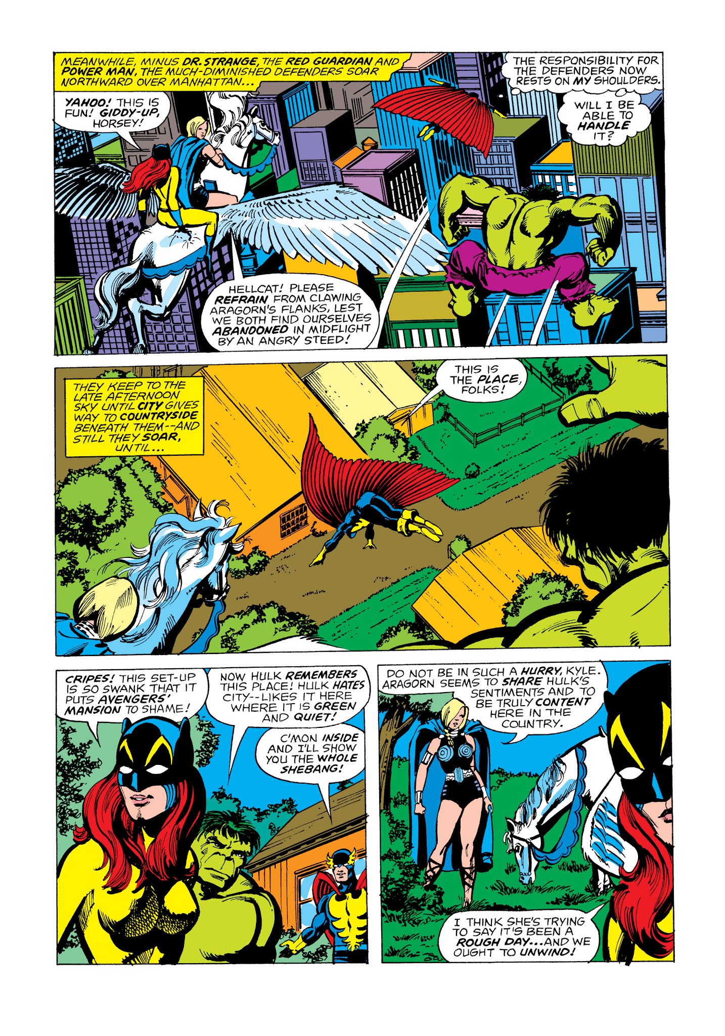Read online Marvel Masterworks: The Defenders comic -  Issue # TPB 6 (Part 1) - 88