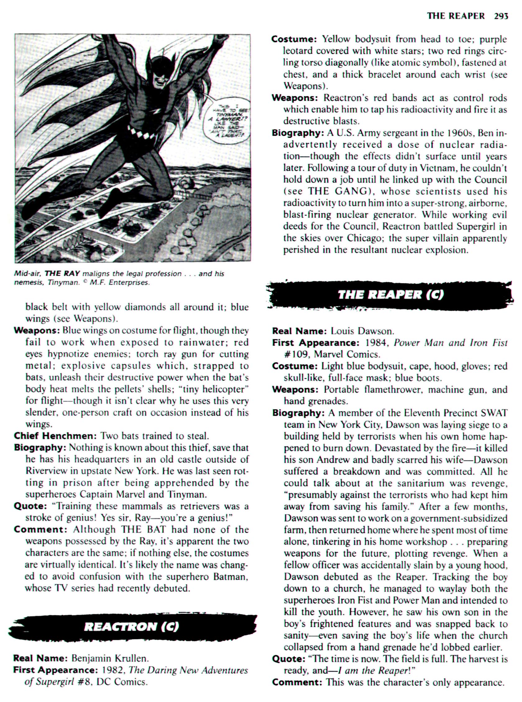 Read online The Encyclopedia of Super Villains comic -  Issue # TPB (Part 2) - 76