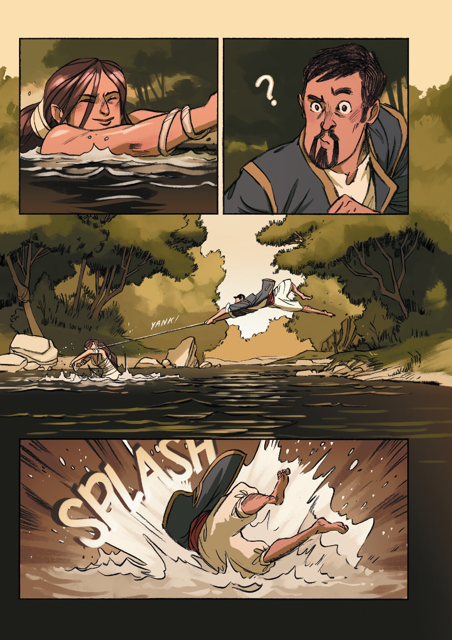 Read online Delilah Dirk and the King's Shilling comic -  Issue # TPB (Part 1) - 48
