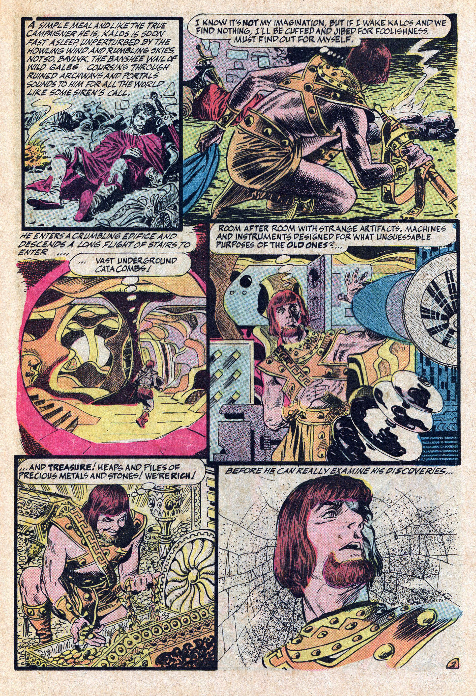 Read online Chilling Adventures In Sorcery (1973) comic -  Issue #5 - 21